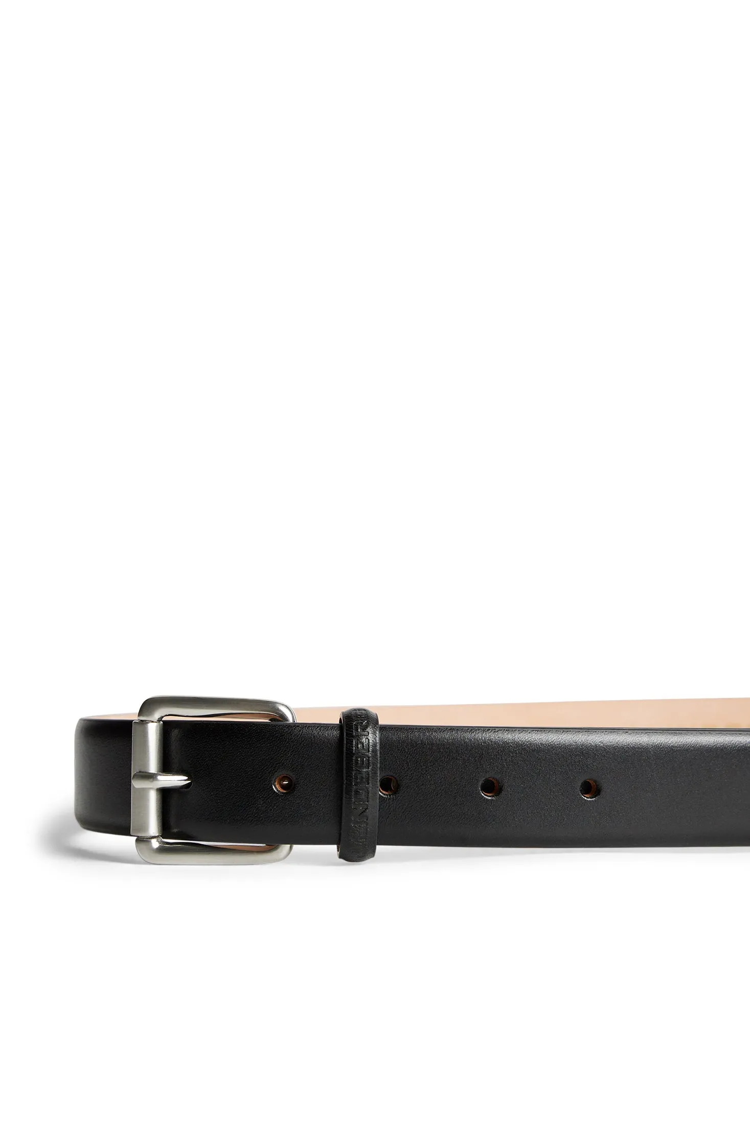 Bill Leather Belt / Black sold by J. Lindeberg product image thumbnail 3