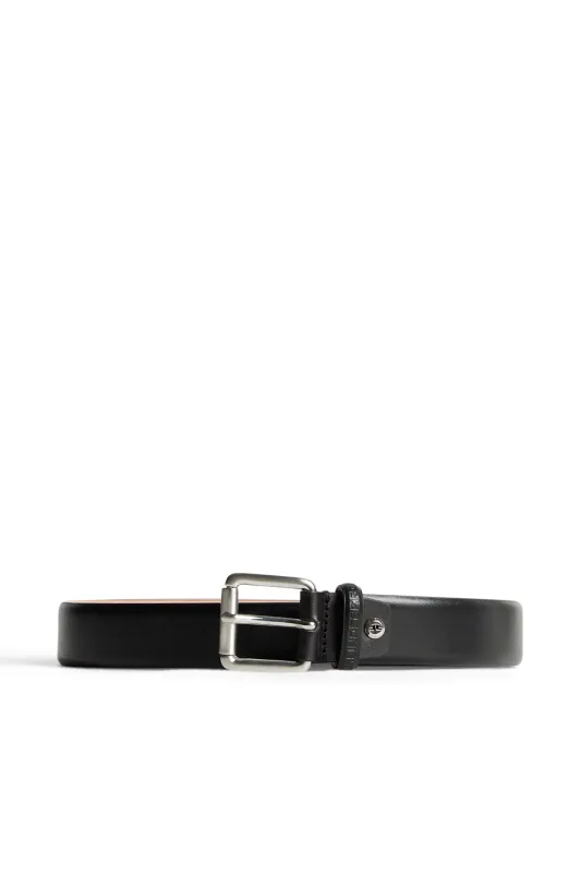 Bill Leather Belt / Black sold by J. Lindeberg