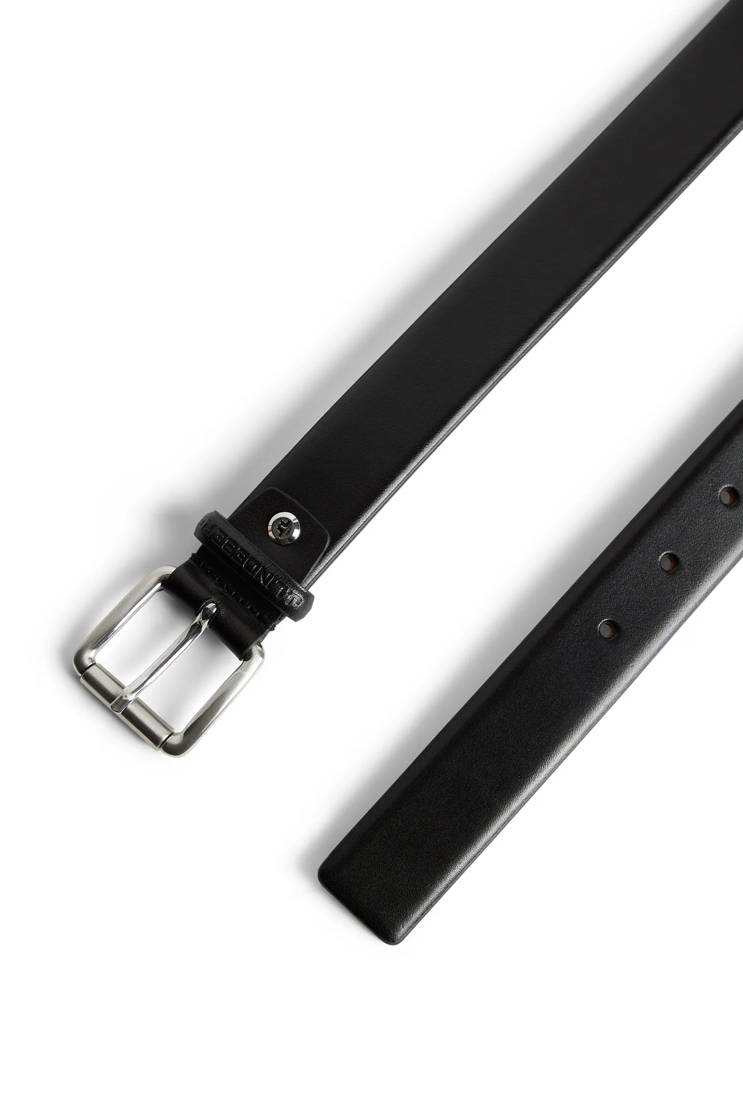 Bill Leather Belt / Black sold by J. Lindeberg product image thumbnail 2