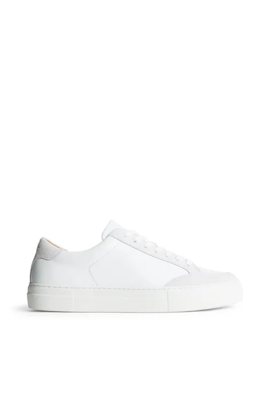 Art Signature Leather Sneaker / White sold by J. Lindeberg