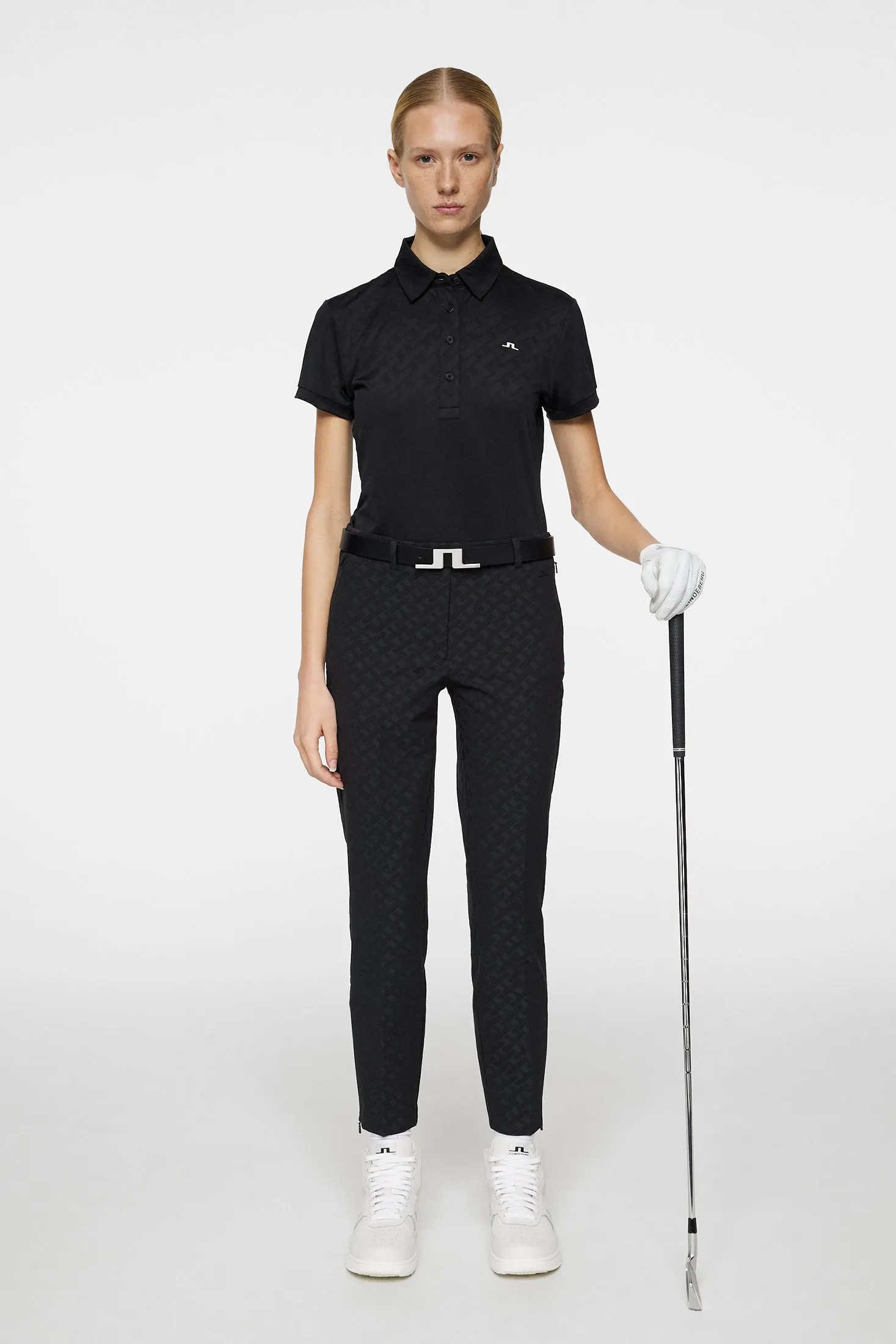 Pia Bridge Pant / Tour Geo Jacquard Black M sold by J. Lindeberg product image thumbnail 4