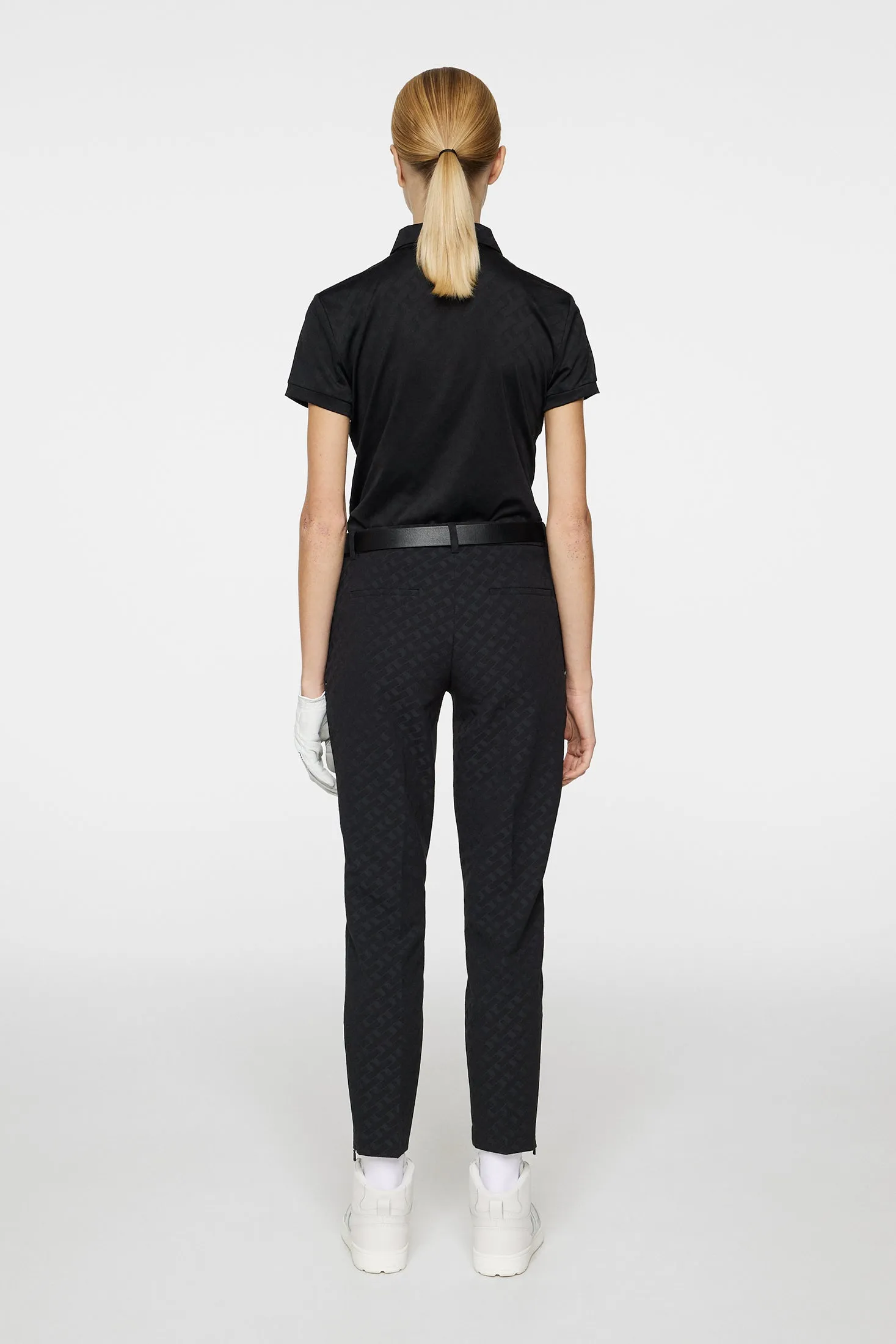 Pia Bridge Pant / Tour Geo Jacquard Black M sold by J. Lindeberg product image thumbnail 3
