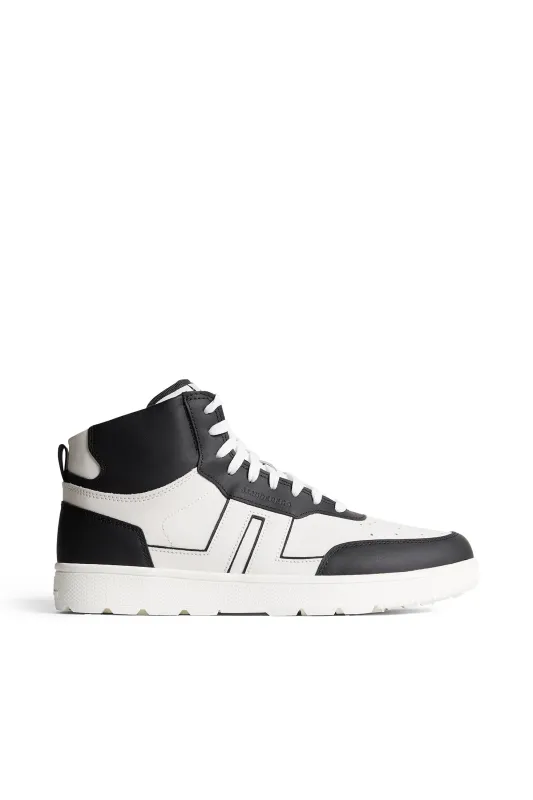 Ace High-Top Golf Sneaker / Black sold by J. Lindeberg