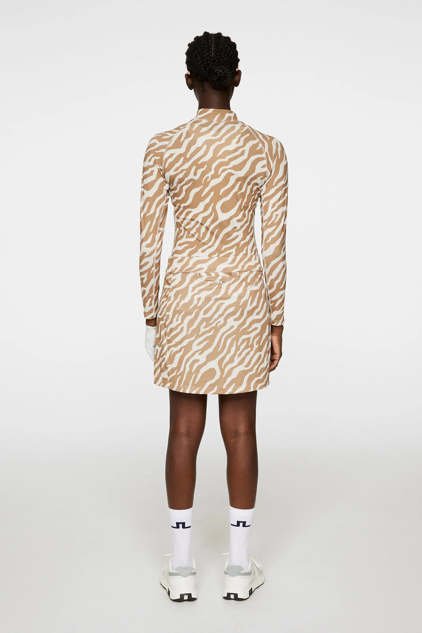 Amelie Mid Print Skirt / Tour Tiger Tigers Eye M sold by J. Lindeberg product image thumbnail 3