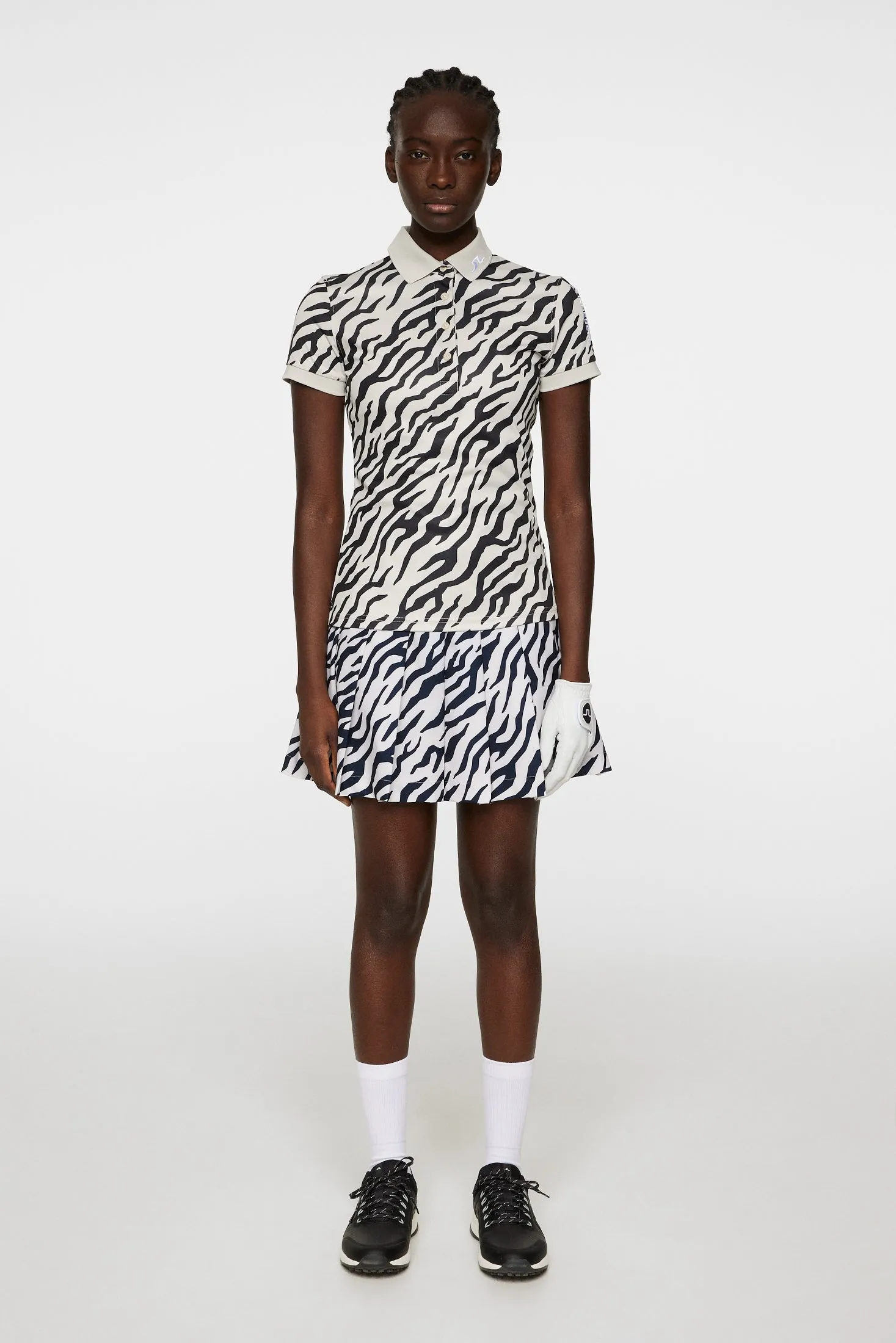 Tour Tech Print Polo / Tour Tiger Moonbeam M sold by J. Lindeberg product image thumbnail 4