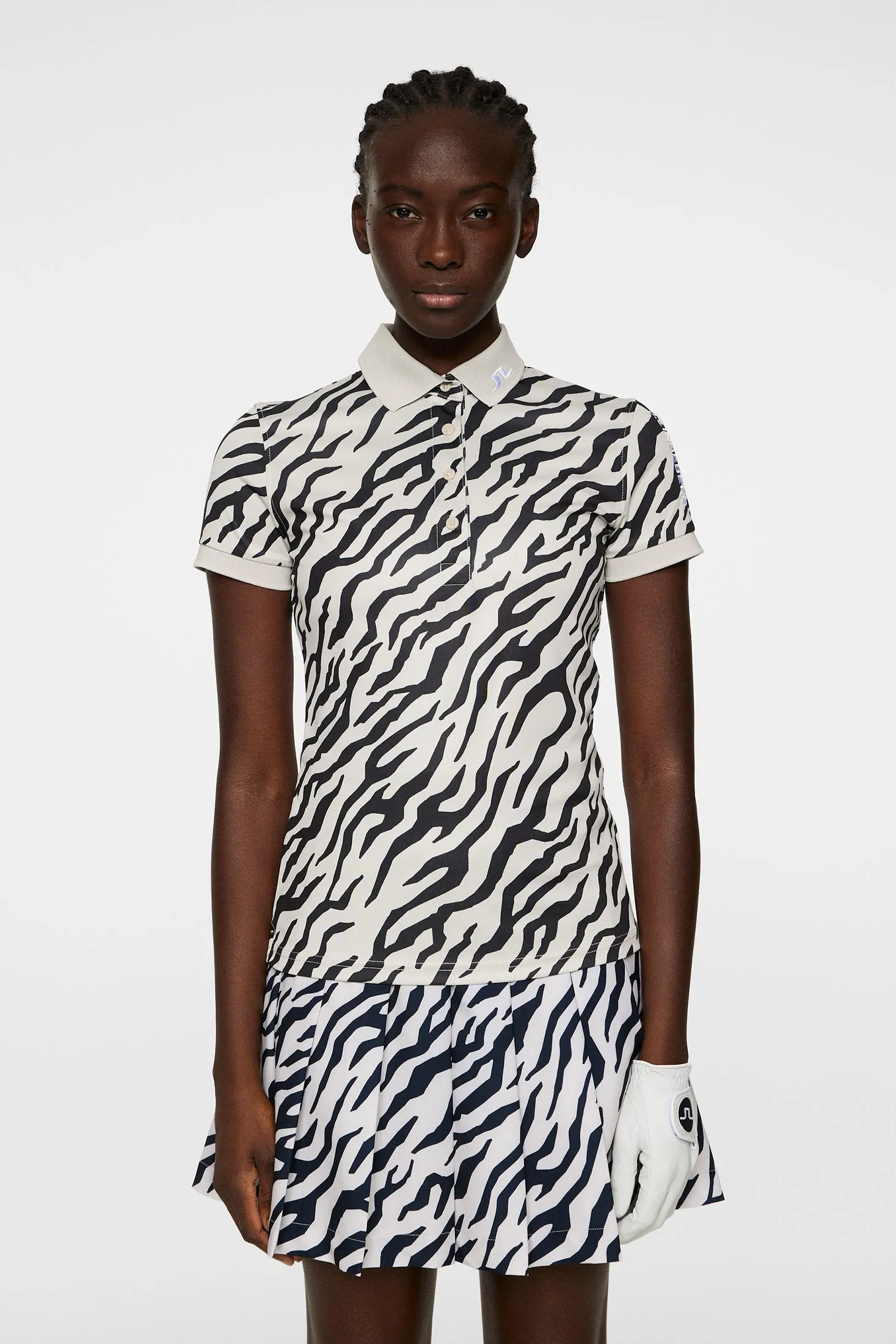Tour Tech Print Polo / Tour Tiger Moonbeam M sold by J. Lindeberg product image thumbnail 2