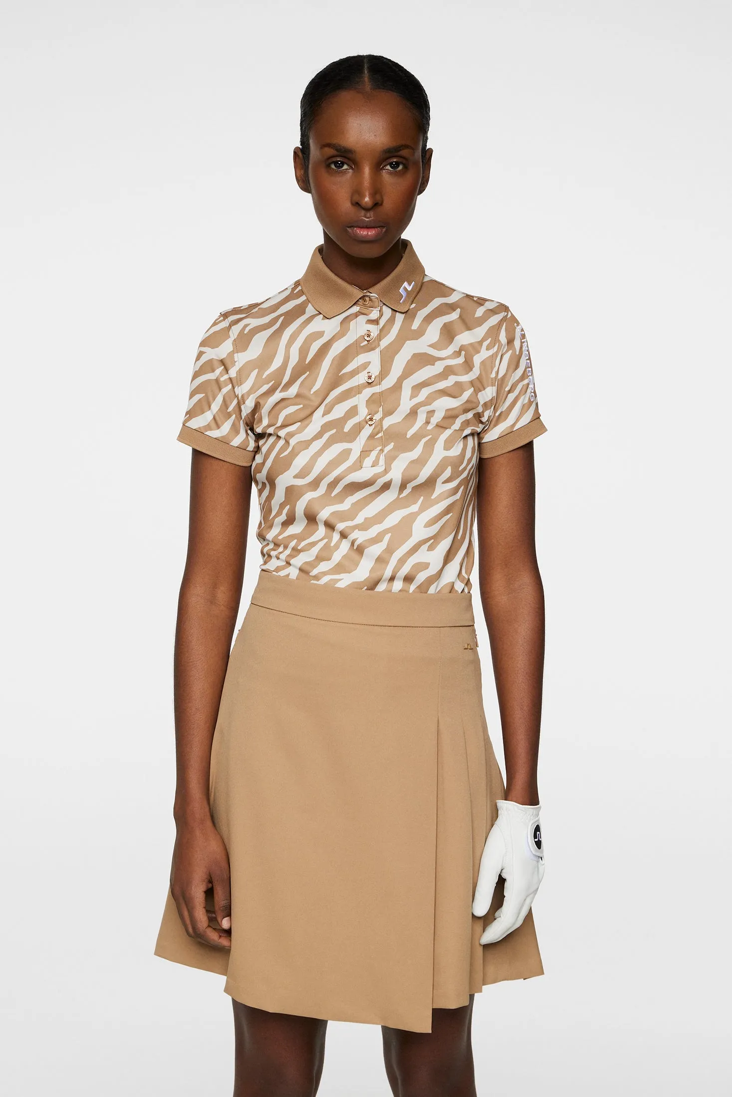 Tour Tech Print Polo / Tour Tiger Tigers Eye M sold by J. Lindeberg product image thumbnail 2