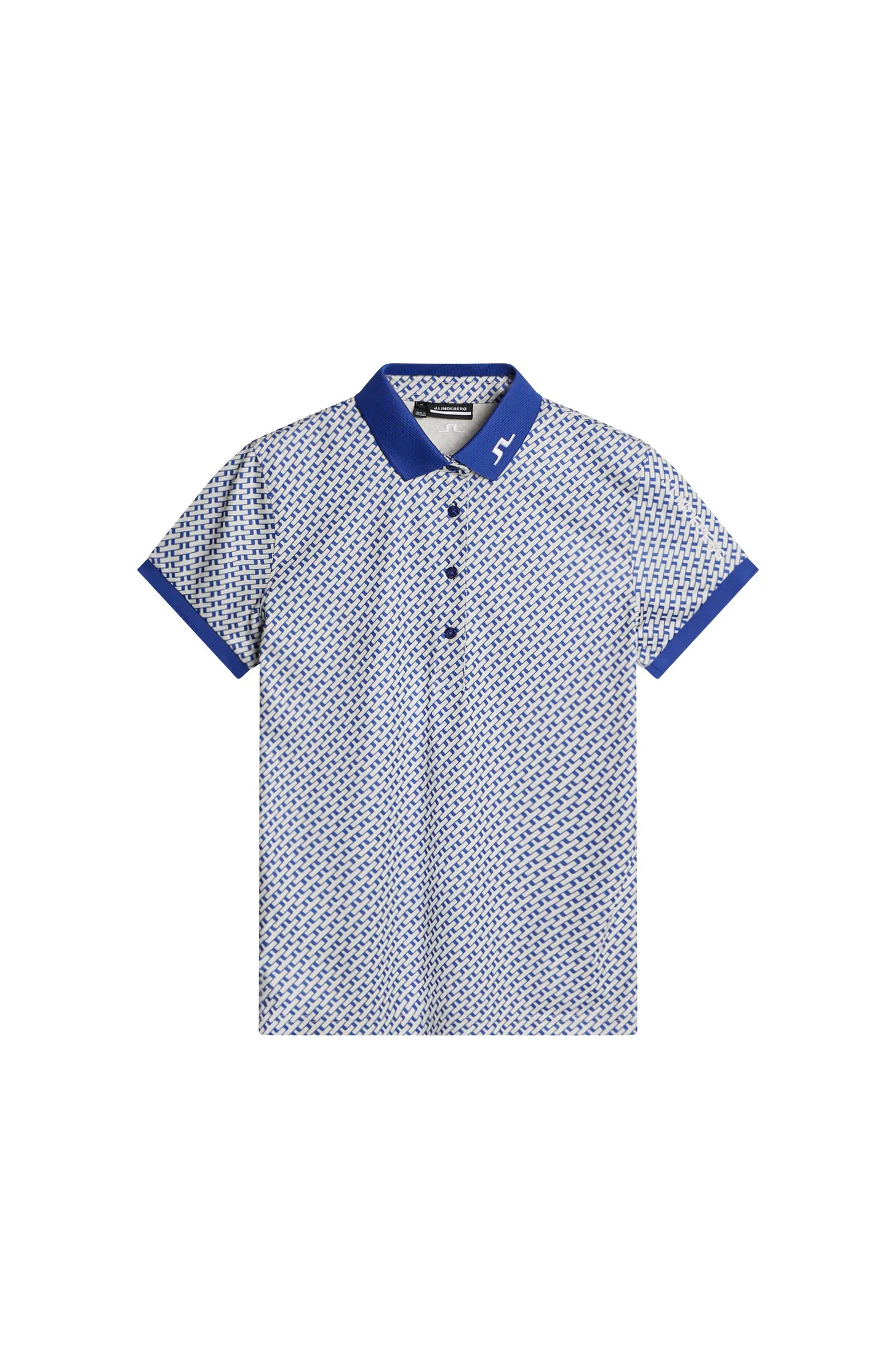 Tour Tech Print Polo / Tour Geo Moonbeam S sold by J. Lindeberg