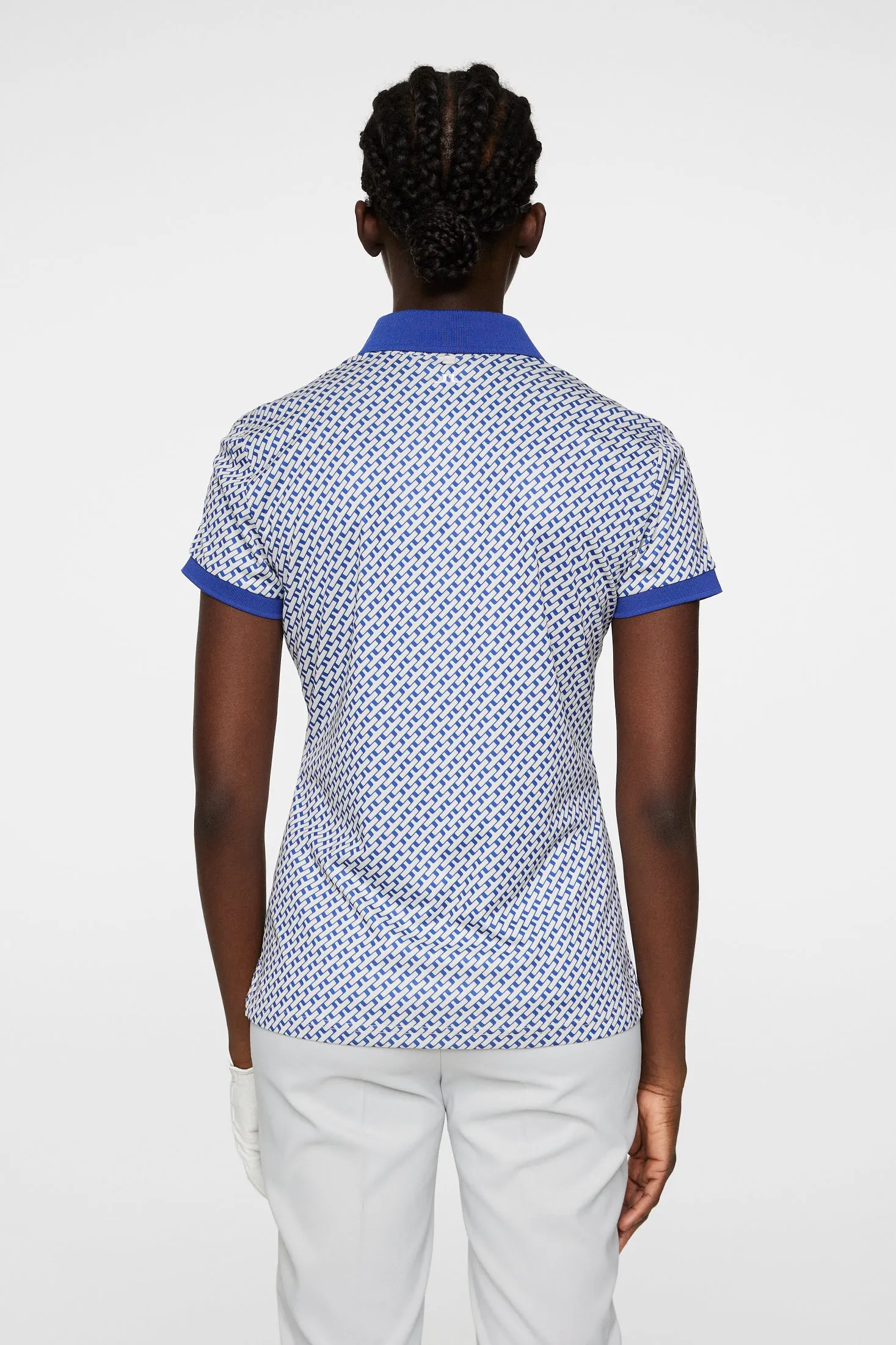 Tour Tech Print Polo / Tour Geo Moonbeam S sold by J. Lindeberg product image thumbnail 3