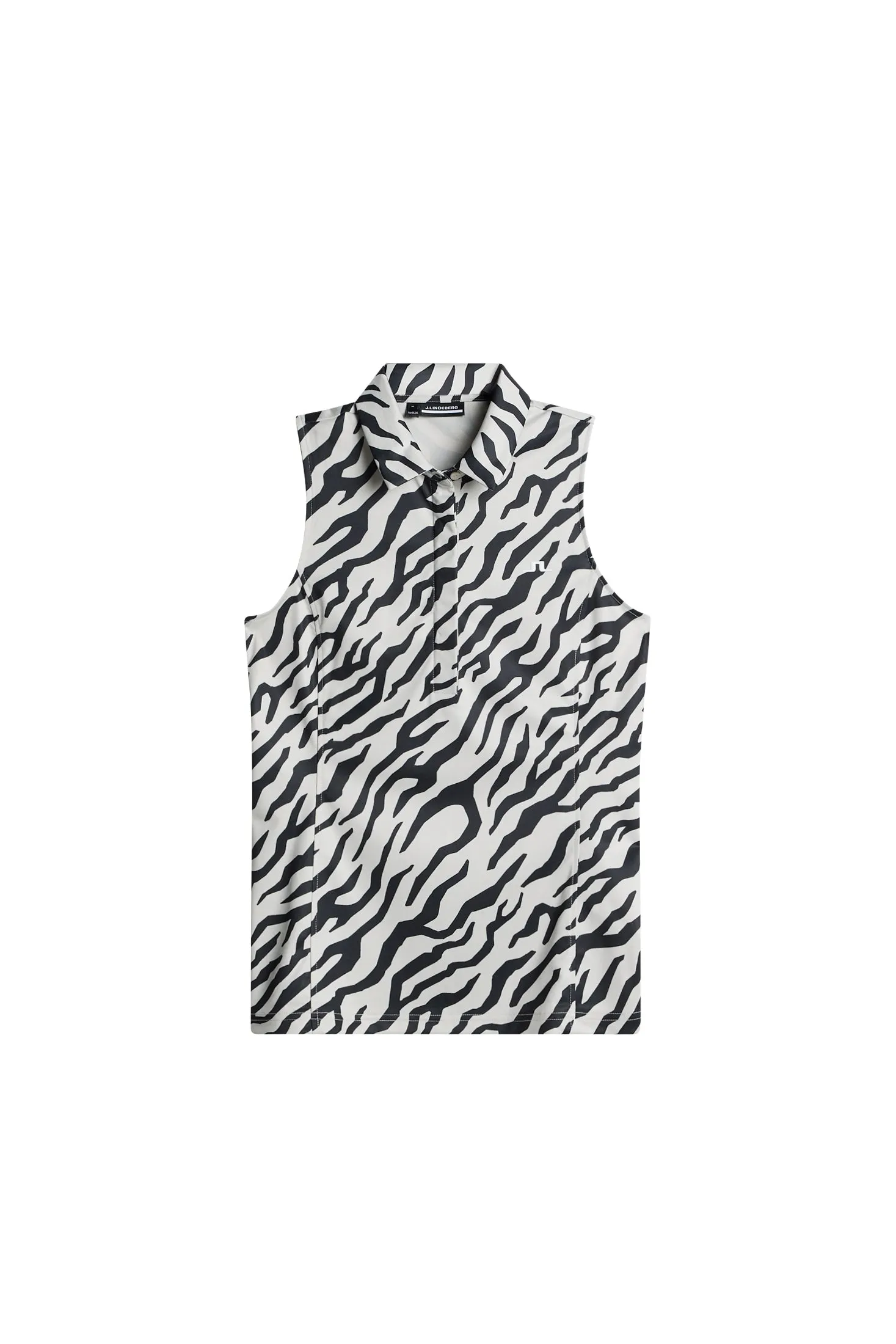 Dena Print Sleeveless Top / Tour Tiger Moonbeam M sold by J. Lindeberg