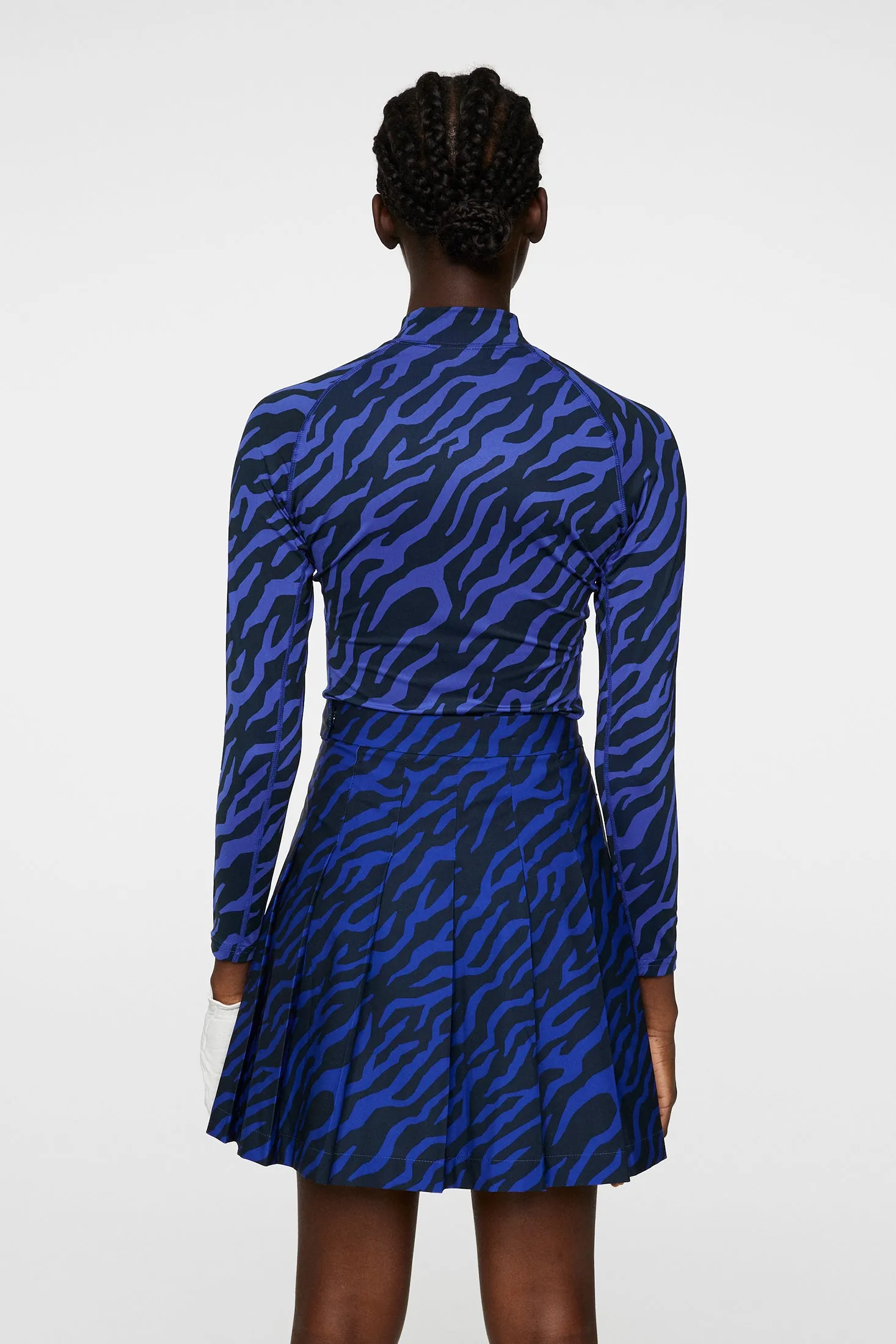 Ella Print Compression Top / Tour Tiger Clematis M sold by J. Lindeberg product image thumbnail 3