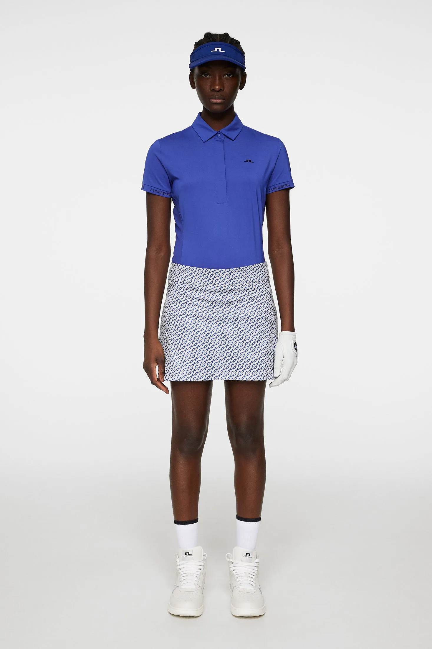 Amelie Print Skirt / Tour Geo Moonbeam S sold by J. Lindeberg product image thumbnail 4