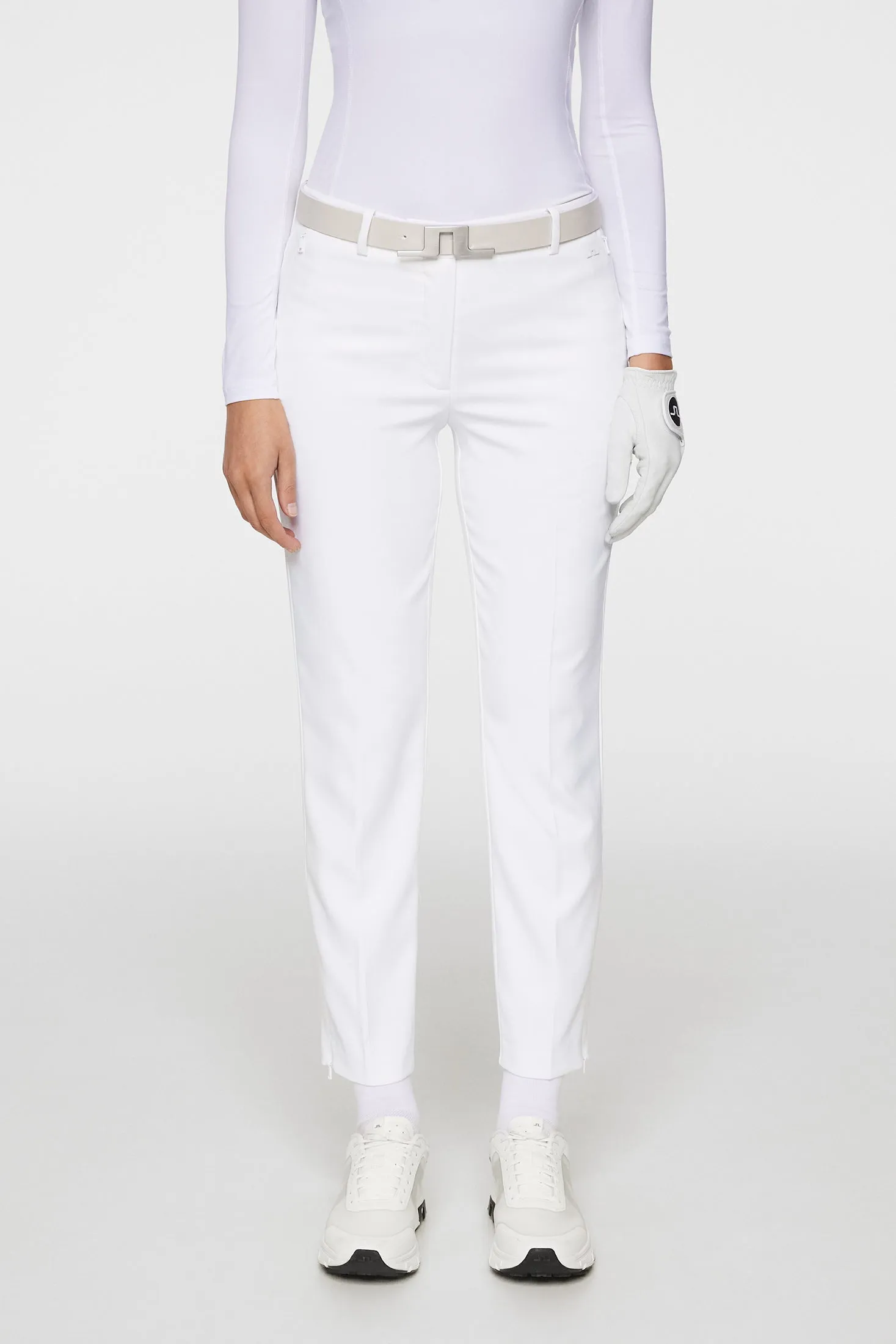 Pia Pant / White sold by J. Lindeberg product image thumbnail 2