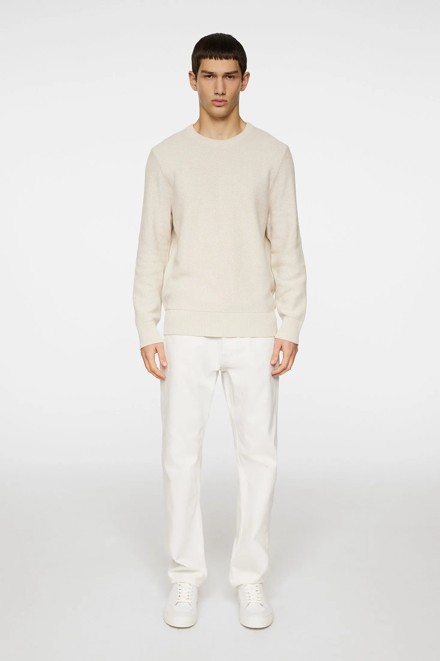 Arthur Knit Org Cotton / Moonbeam sold by J. Lindeberg product image thumbnail 4