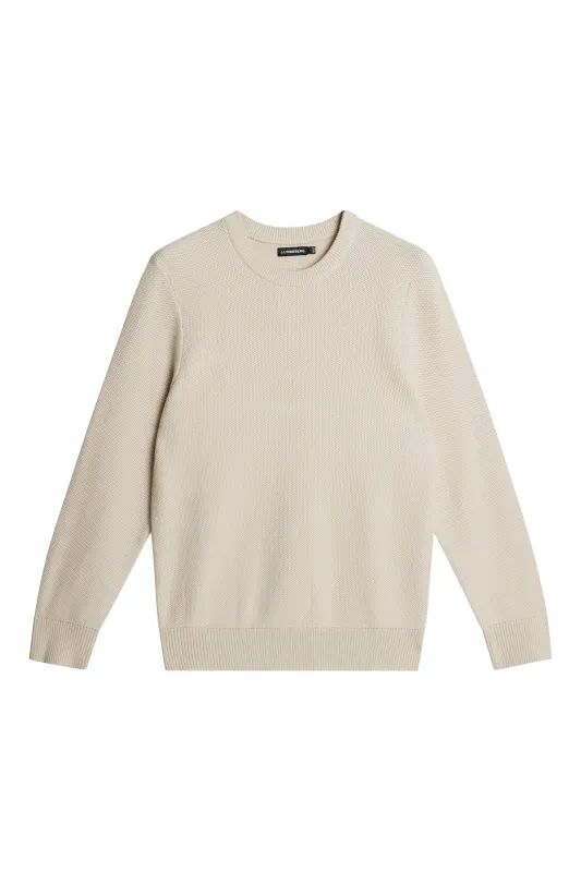 Arthur Knit Org Cotton / Moonbeam sold by J. Lindeberg