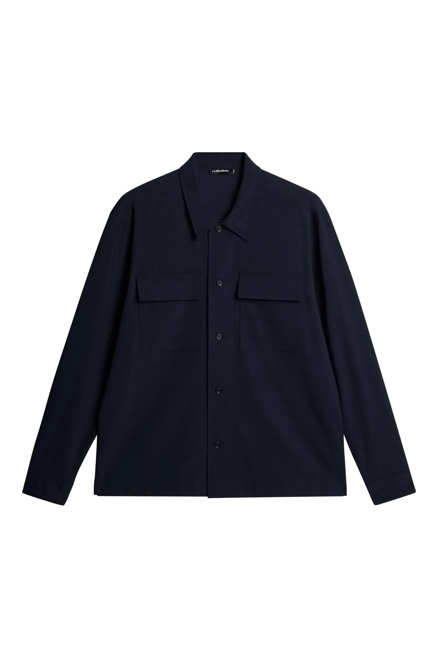 Reid Drape Overshirt / JL Navy sold by J. Lindeberg