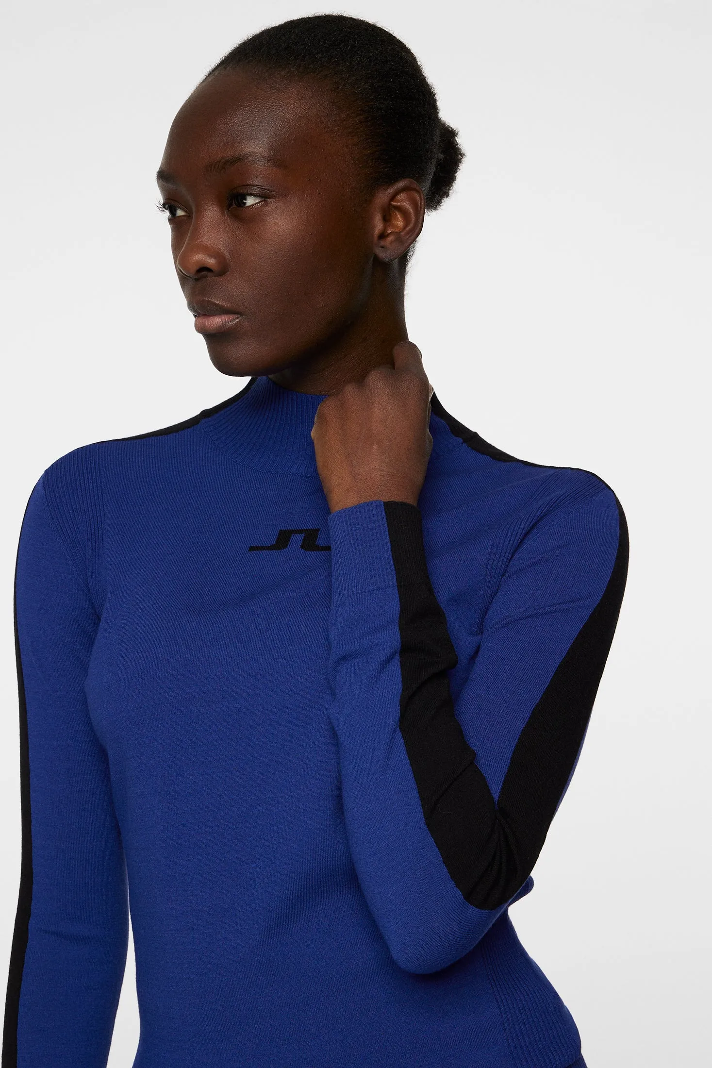 Adia Knitted Sweater / Clematis Blue sold by J. Lindeberg product image thumbnail 5