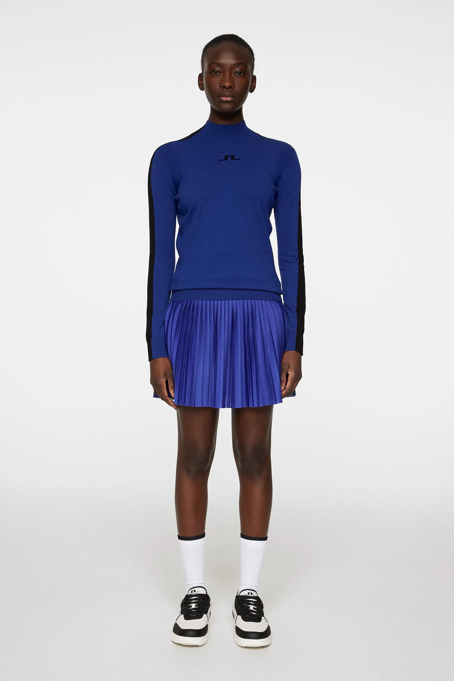 Adia Knitted Sweater / Clematis Blue sold by J. Lindeberg product image thumbnail 4