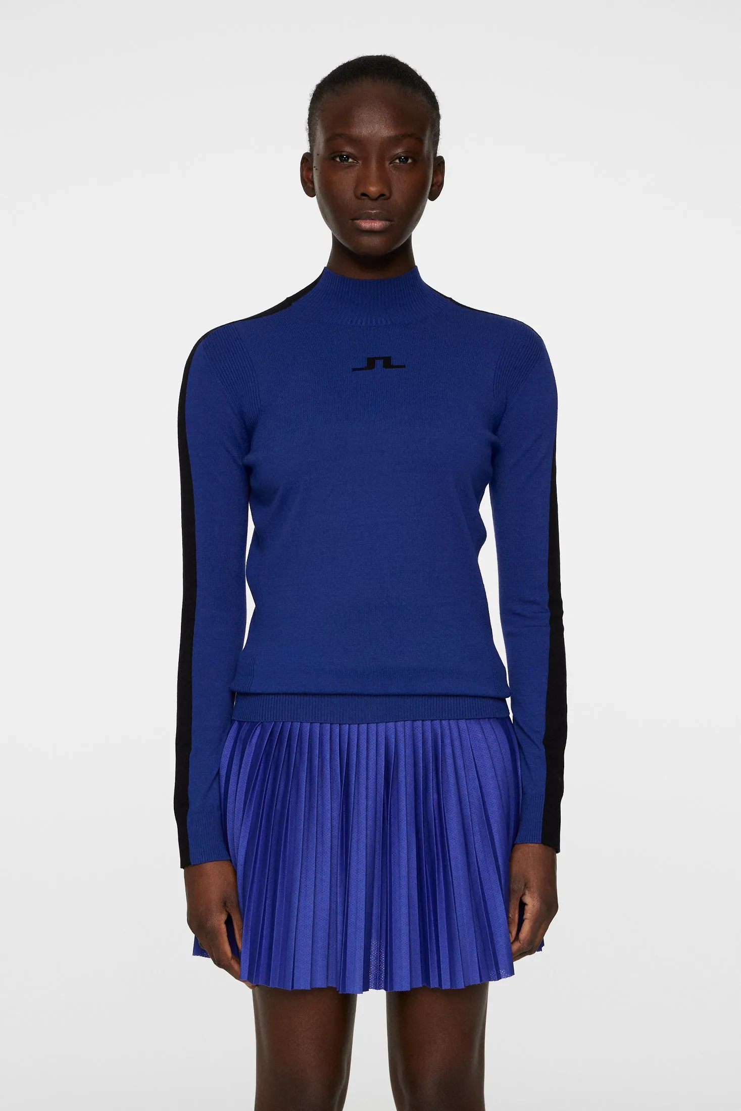 Adia Knitted Sweater / Clematis Blue sold by J. Lindeberg product image thumbnail 2