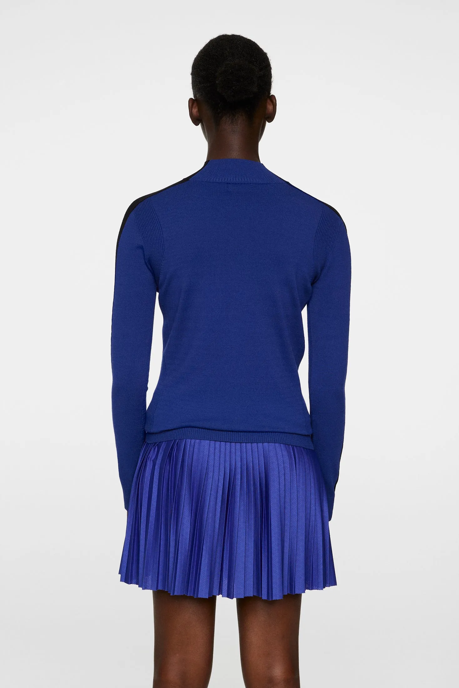 Adia Knitted Sweater / Clematis Blue sold by J. Lindeberg product image thumbnail 3