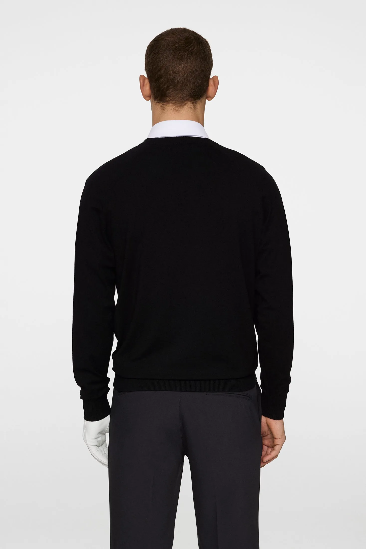 Henry Knitted Sweater / Black sold by J. Lindeberg product image thumbnail 3