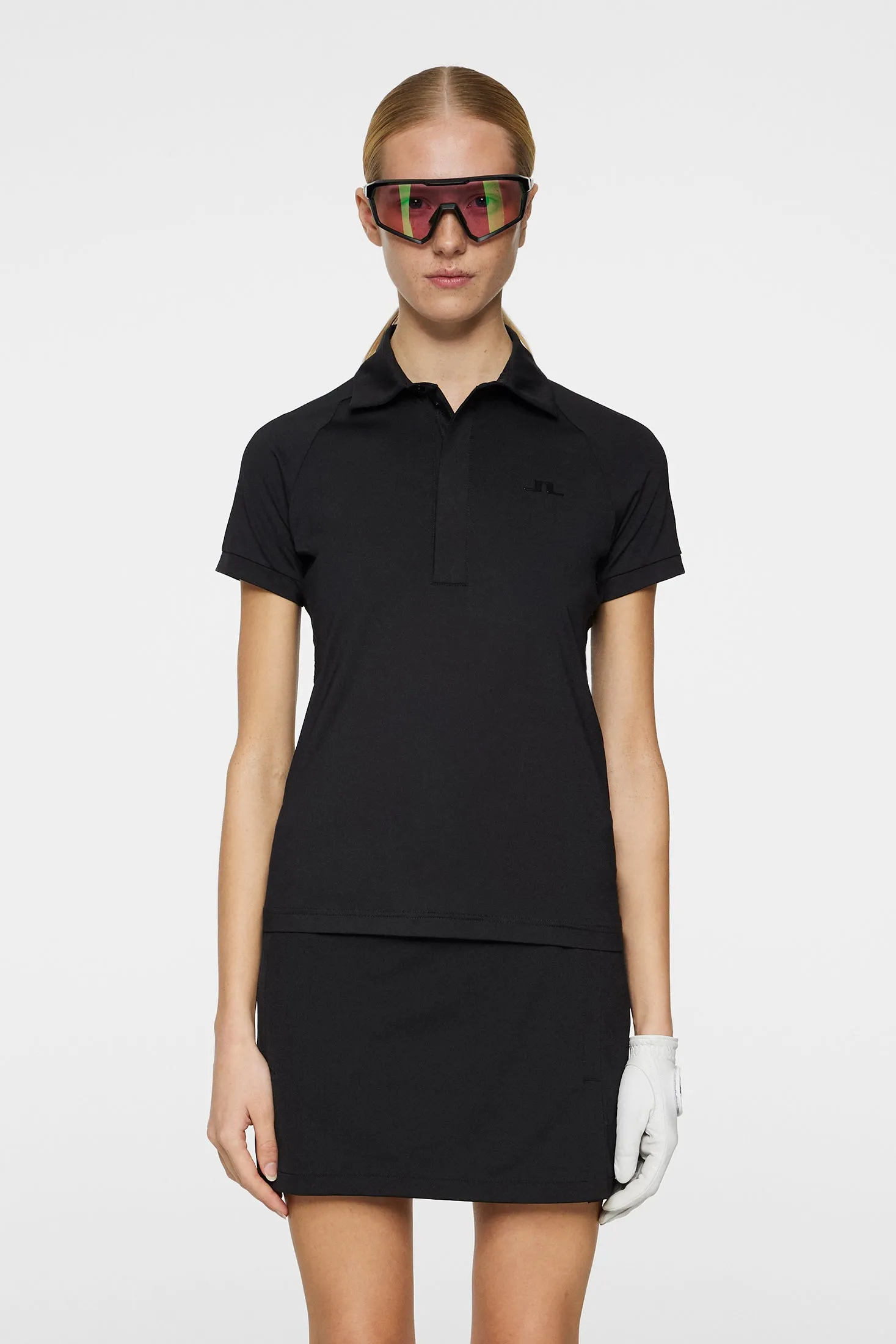 Bobi Tech Polo / Black sold by J. Lindeberg product image thumbnail 3