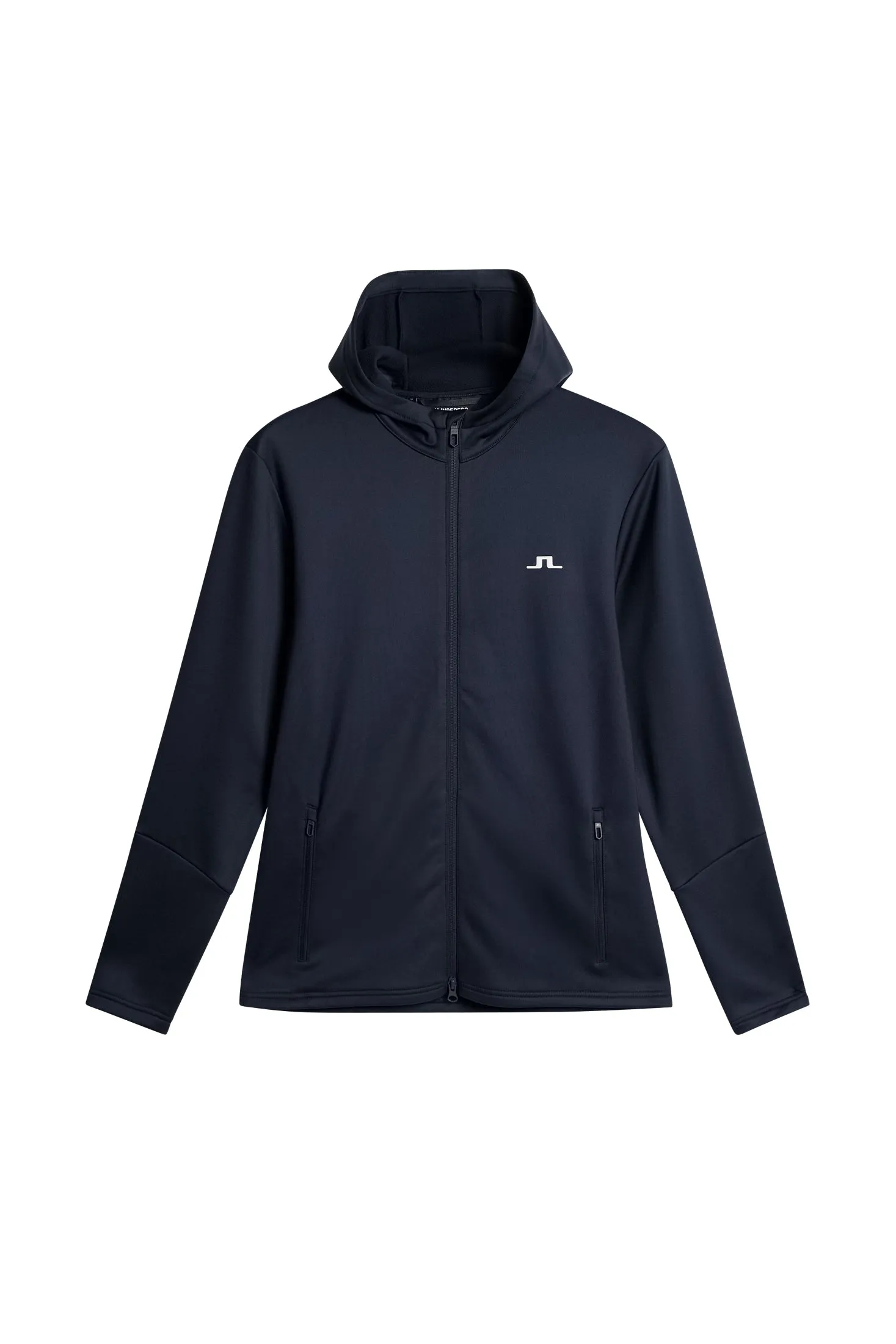 Aerial Full Zip Hood / JL Navy sold by J. Lindeberg