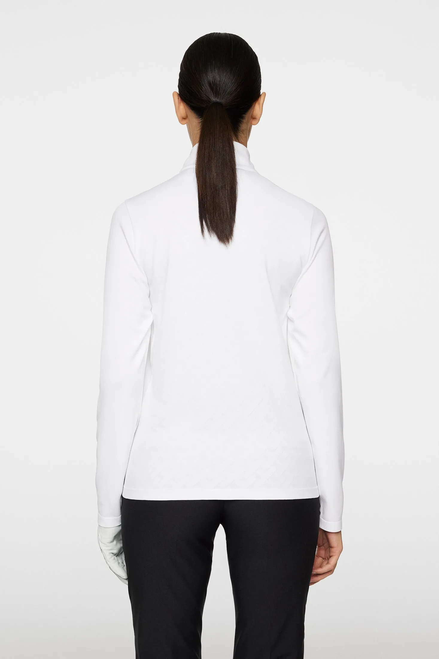 Nancy Seamless Midlayer / White sold by J. Lindeberg product image thumbnail 3