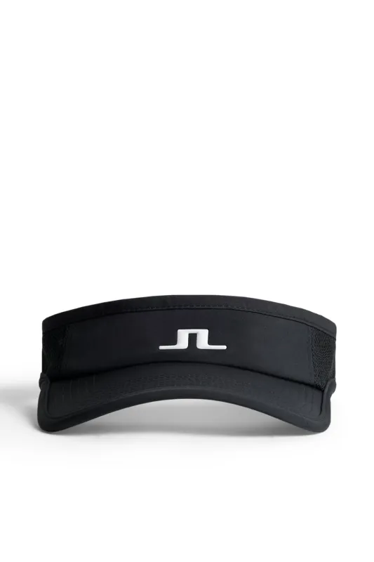 Attain visor / Black sold by J. Lindeberg