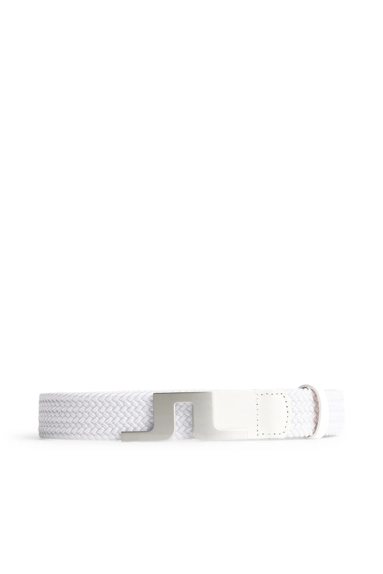 Berry Elastic Belt / White sold by J. Lindeberg