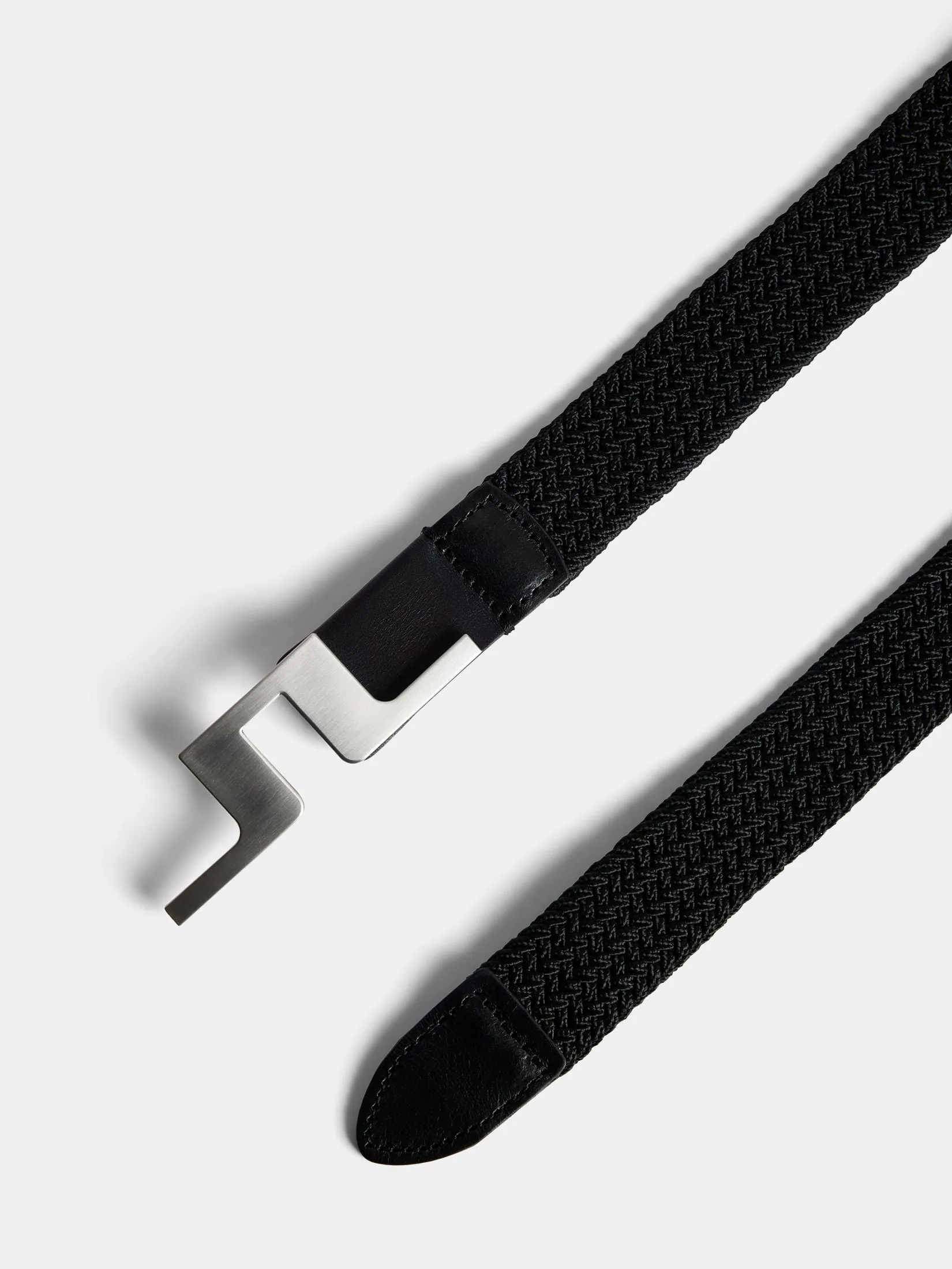 Lykke Braided Belt / Black sold by J. Lindeberg product image thumbnail 2