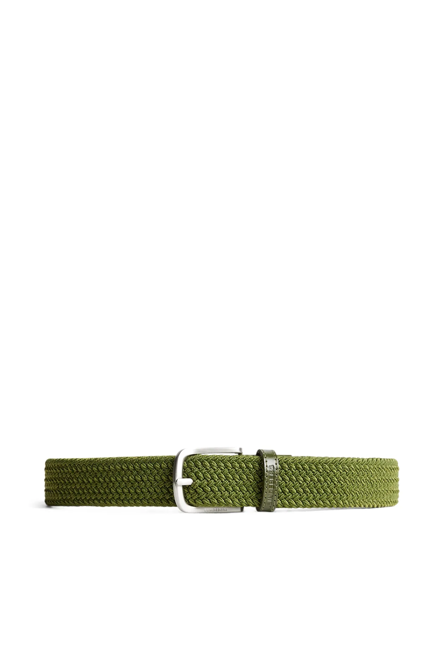 Bernhard Belt / Oil Green sold by J. Lindeberg