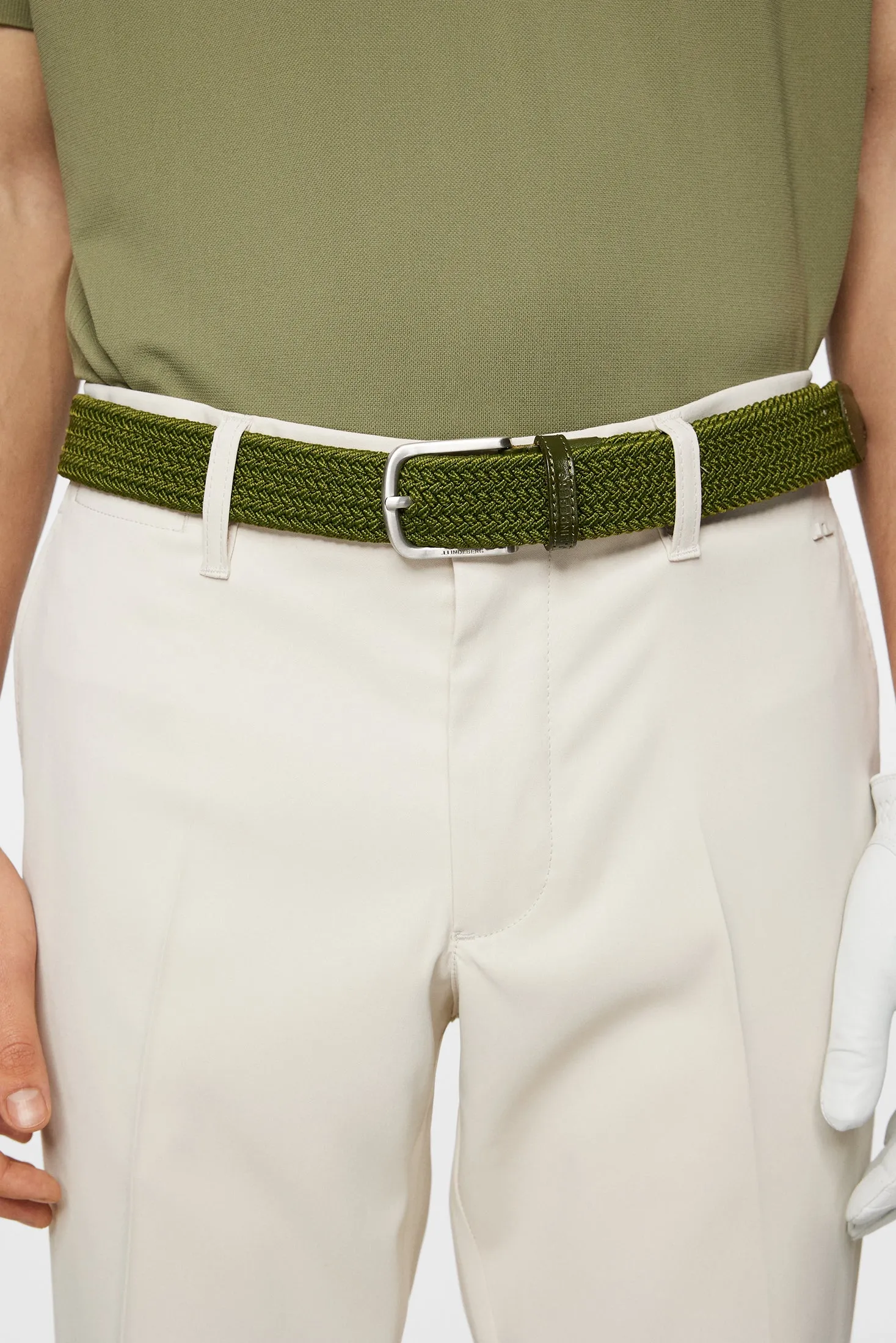 Bernhard Belt / Oil Green sold by J. Lindeberg product image thumbnail 2