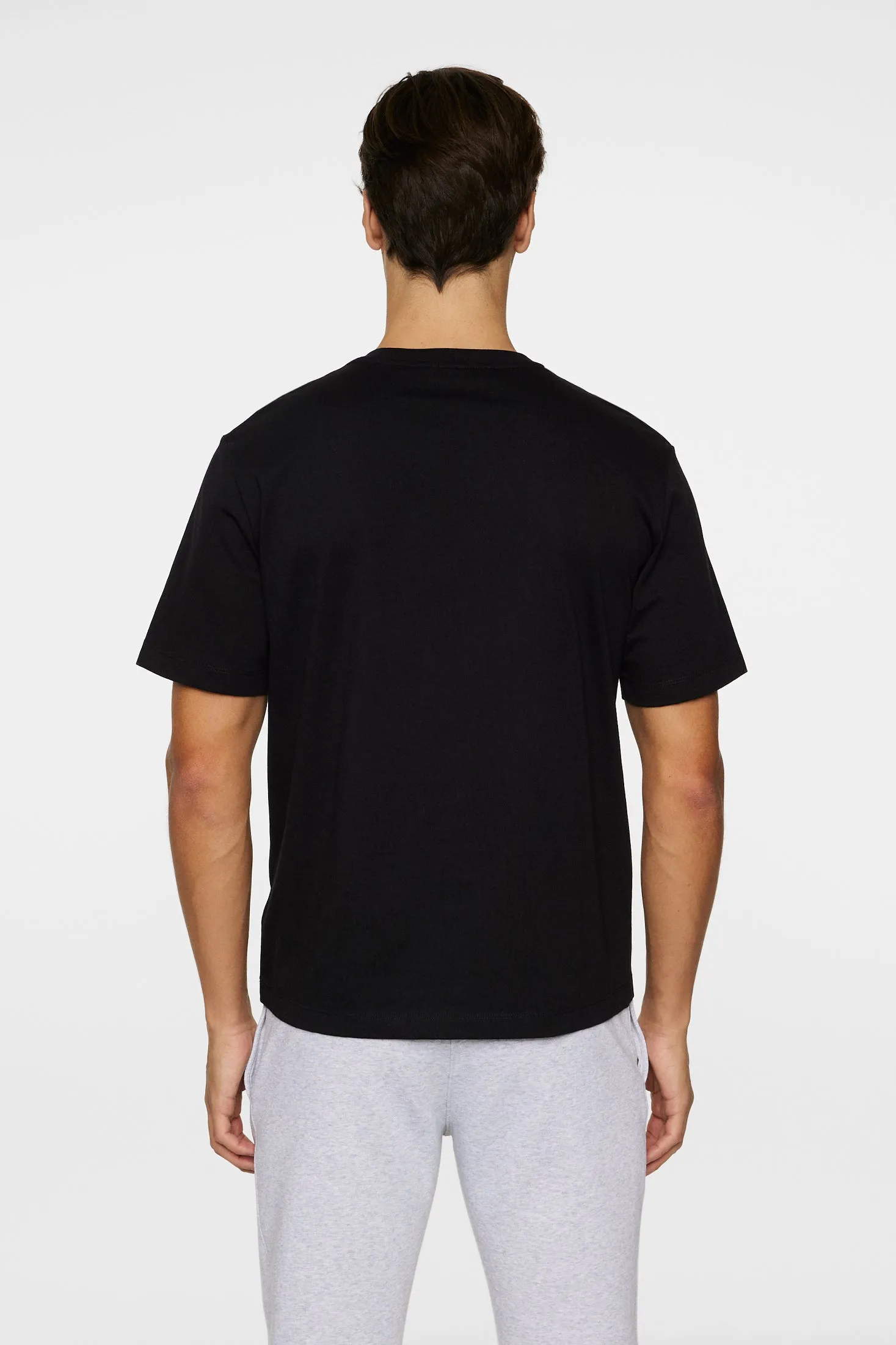 Alpha T-shirt / Black sold by J. Lindeberg product image thumbnail 3