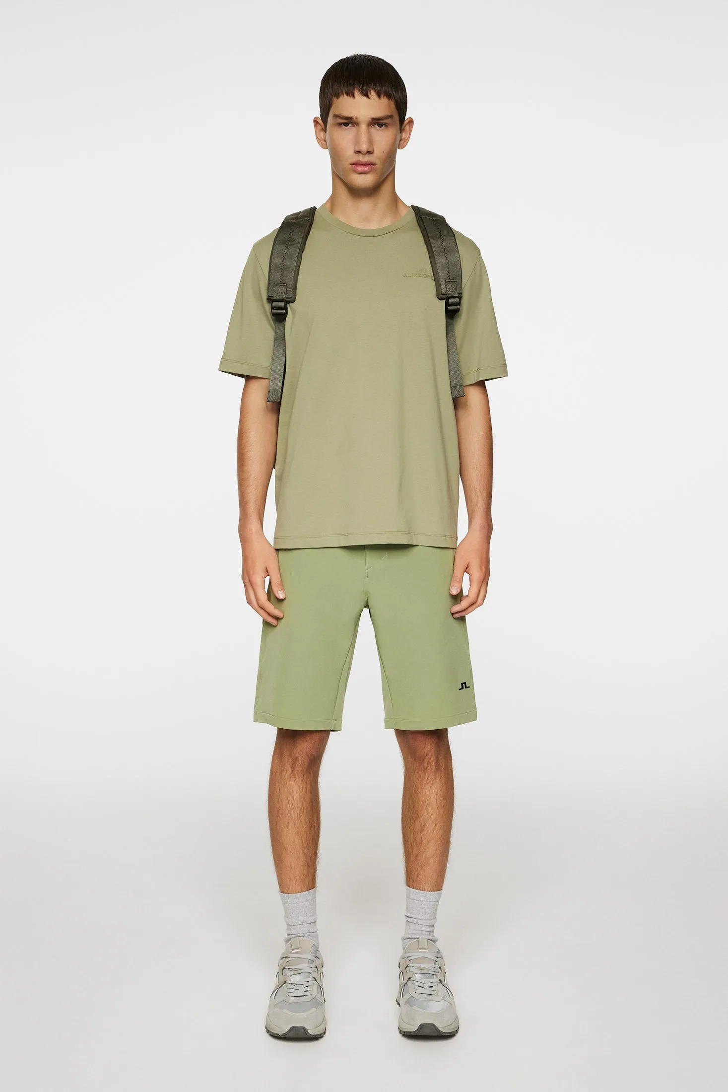 Alpha T-shirt / Oil Green sold by J. Lindeberg product image thumbnail 4