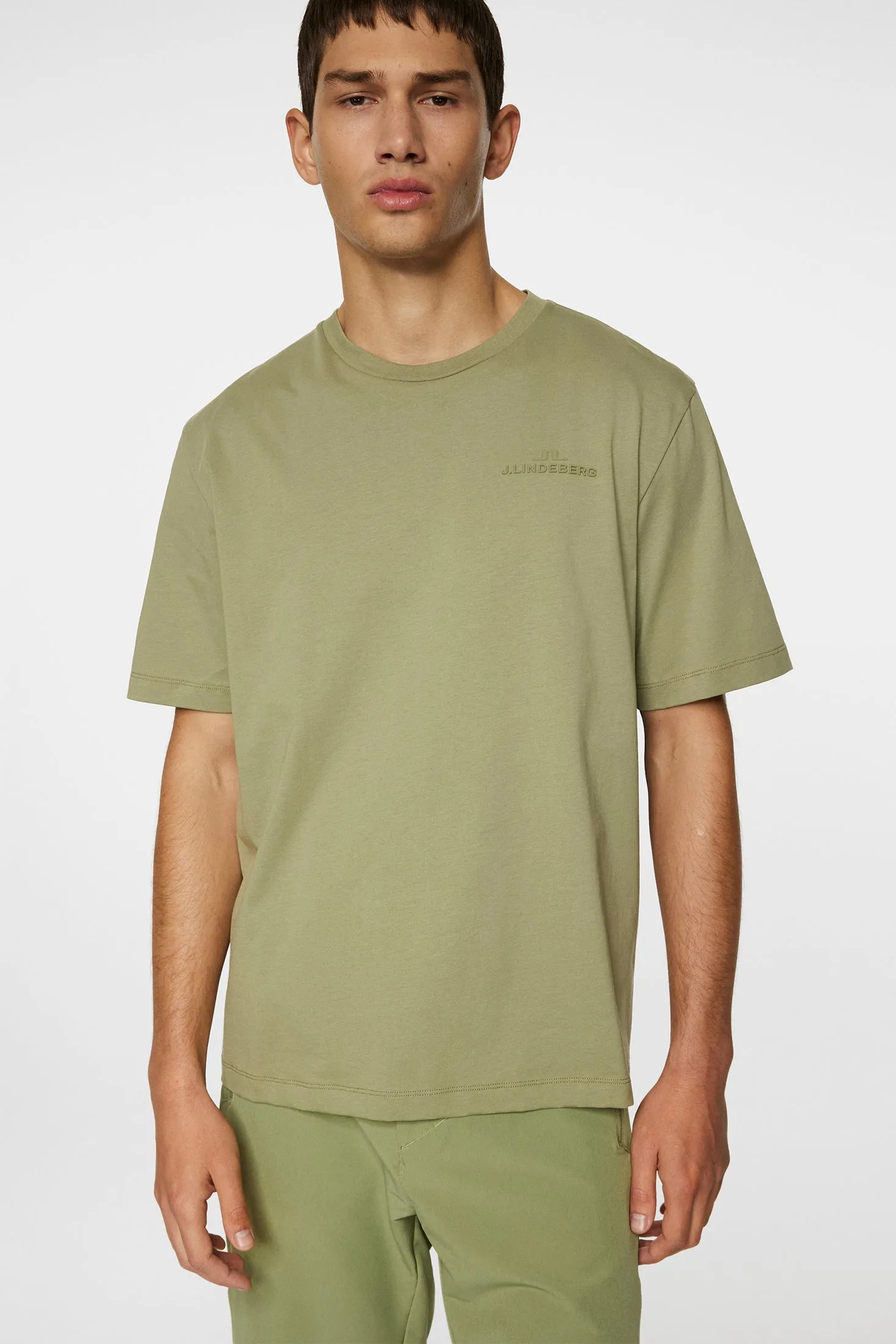 Alpha T-shirt / Oil Green sold by J. Lindeberg product image thumbnail 5