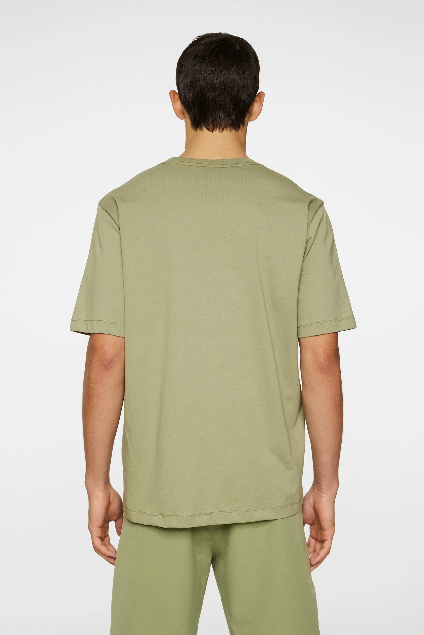 Alpha T-shirt / Oil Green sold by J. Lindeberg product image thumbnail 3
