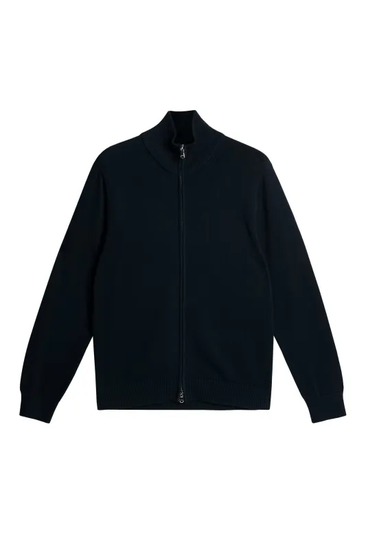 Alexis Full Zip Cardigan / JL Navy sold by J. Lindeberg
