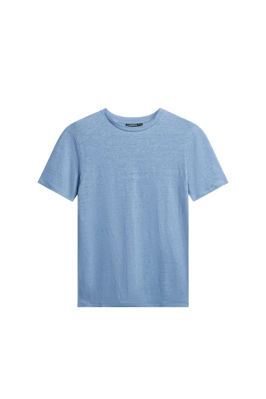 Coma Linen Tee / Rain Washed sold by J. Lindeberg