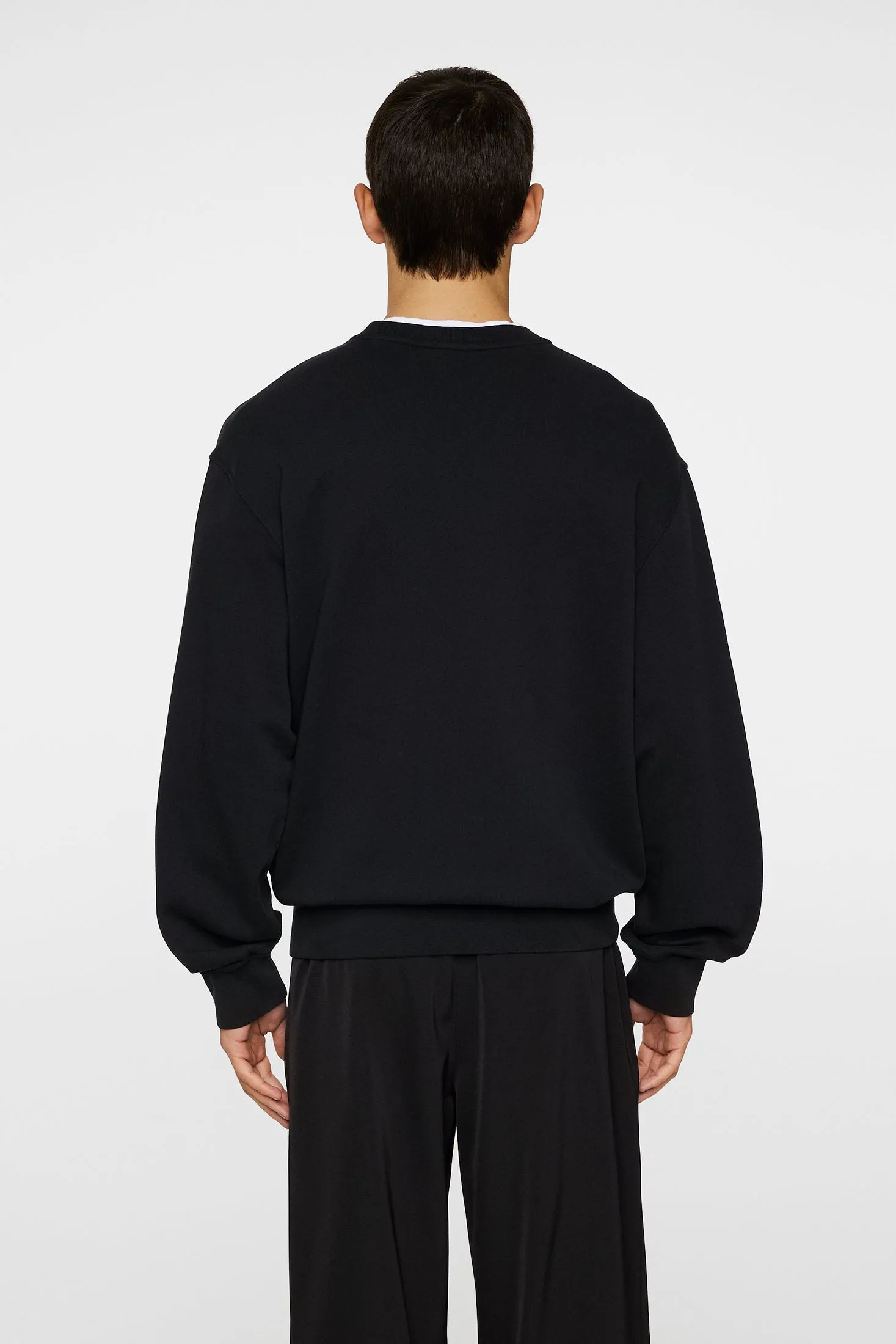 Callan Crew Neck / Black sold by J. Lindeberg product image thumbnail 3