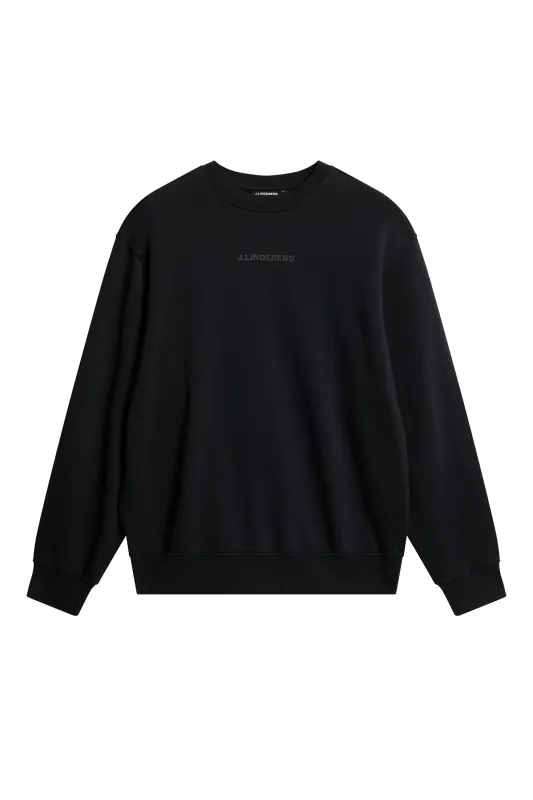 Callan Crew Neck / Black sold by J. Lindeberg