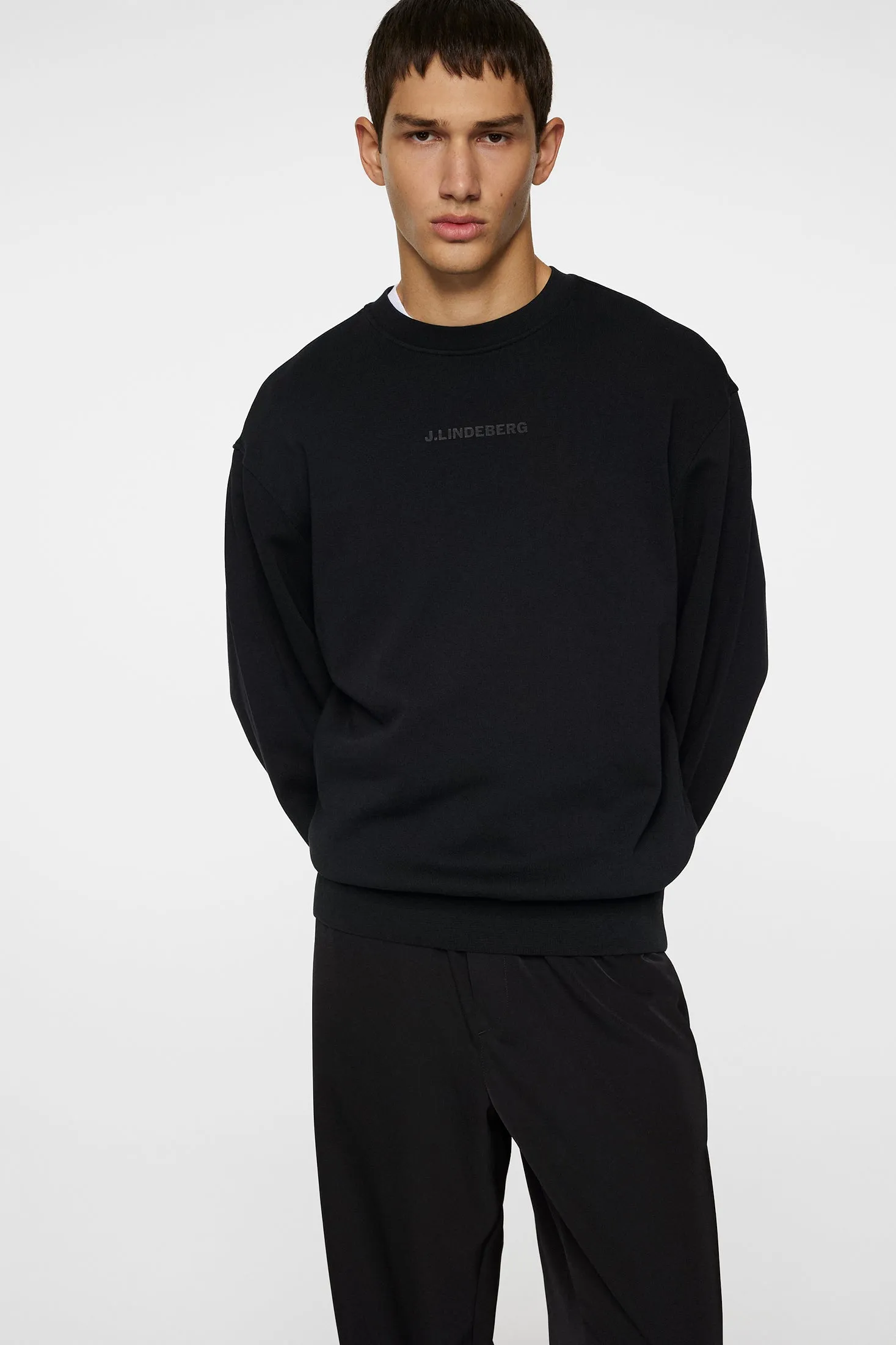 Callan Crew Neck / Black sold by J. Lindeberg product image thumbnail 5
