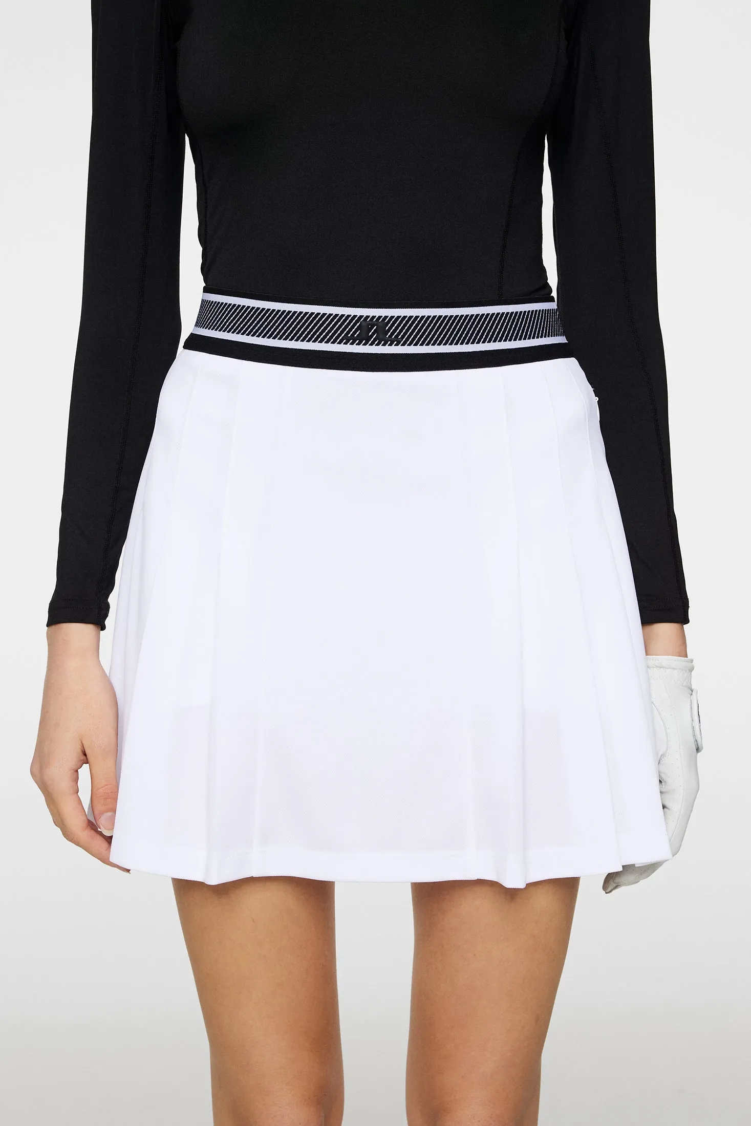 Harlow Skirt / White sold by J. Lindeberg product image thumbnail 5