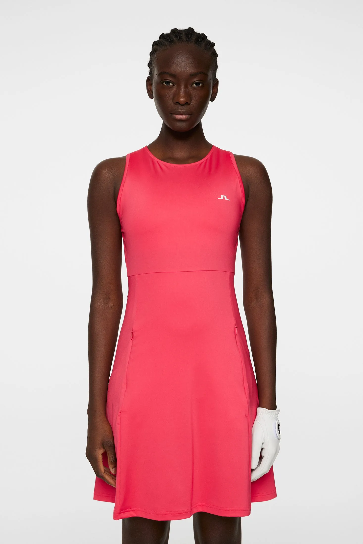 Cora Dress / Azalea sold by J. Lindeberg product image thumbnail 2