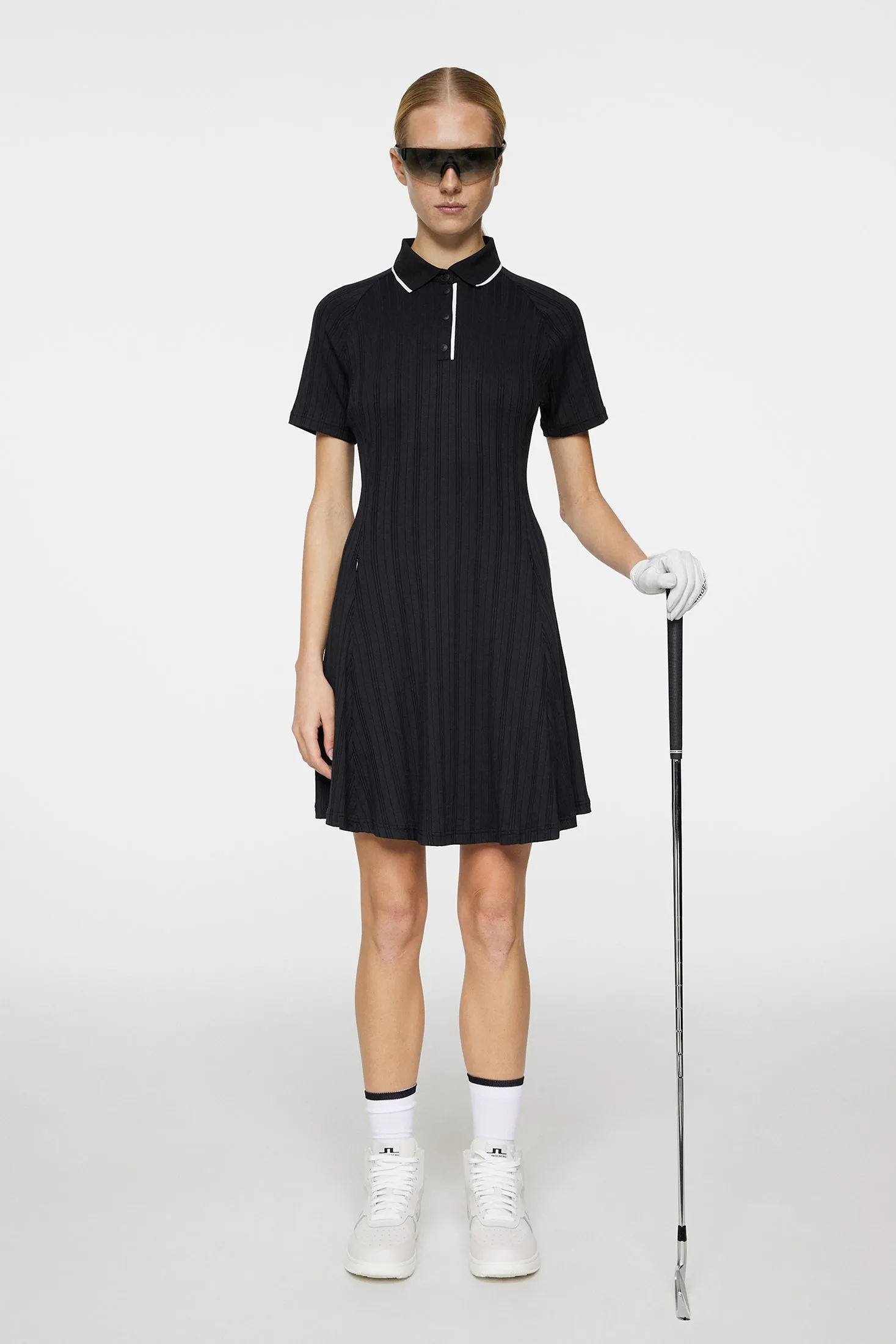 Dorinda Dress / Black sold by J. Lindeberg product image thumbnail 4