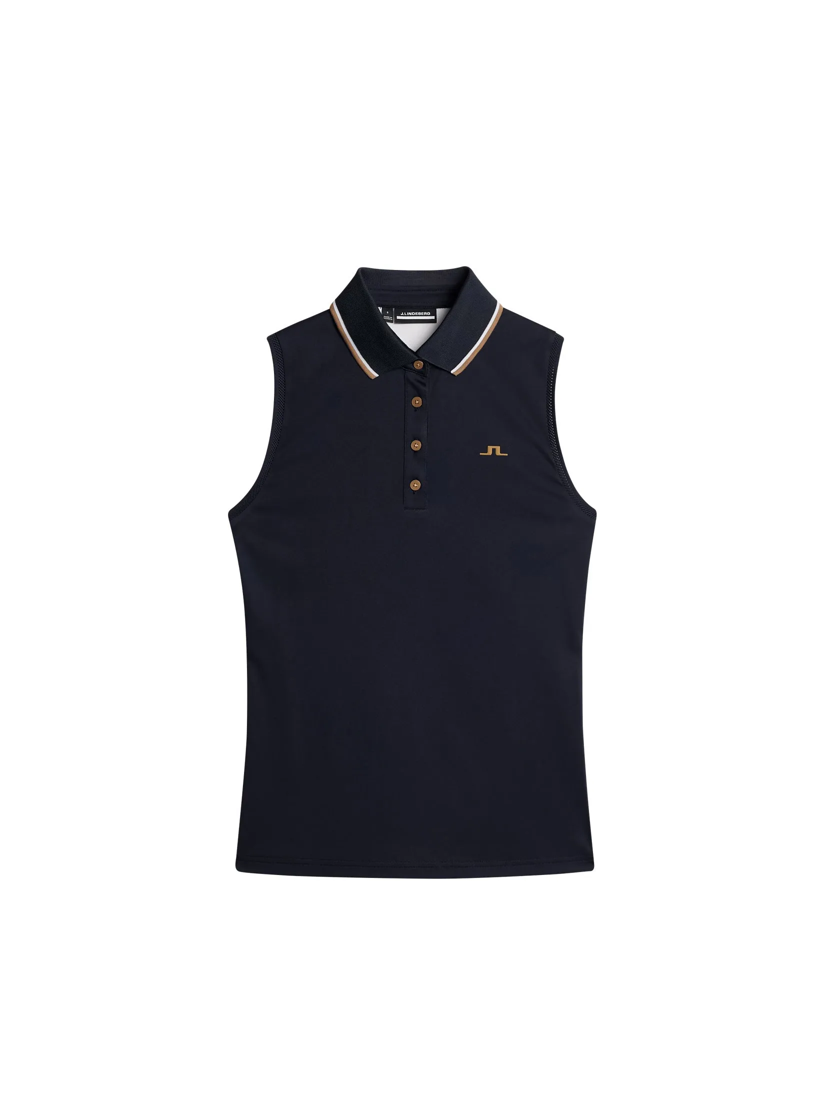 Swing Sleeveless Top / JL Navy sold by J. Lindeberg