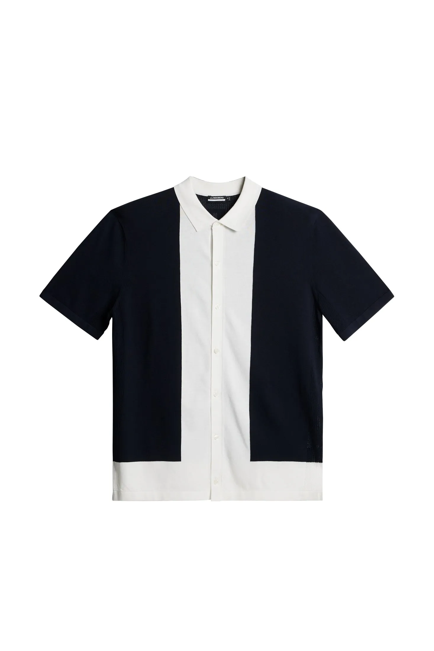 Rue Knitted Polo Shirt / JL Navy sold by J. Lindeberg