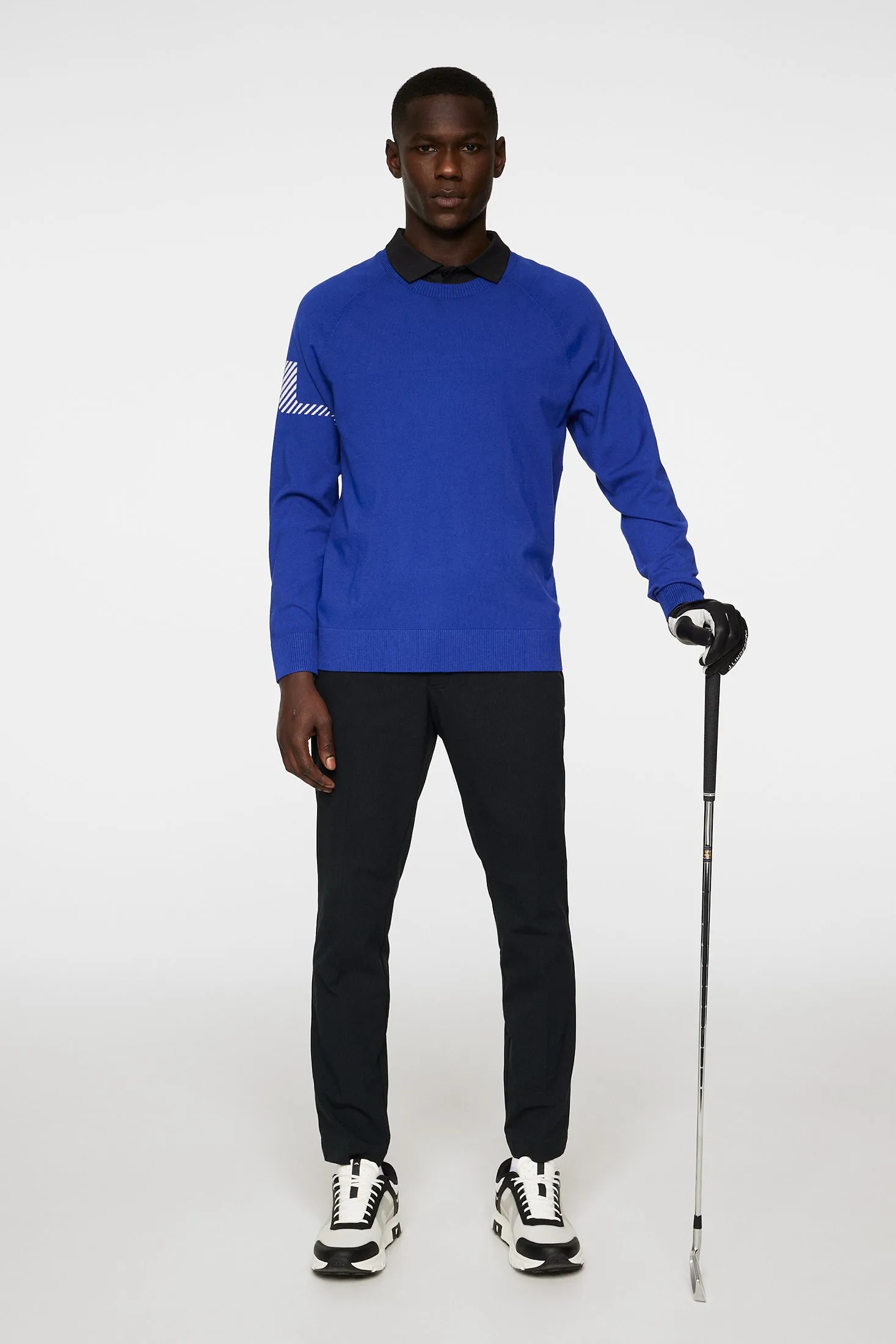 Heath Knitted Sweater / Clematis Blue sold by J. Lindeberg product image thumbnail 4