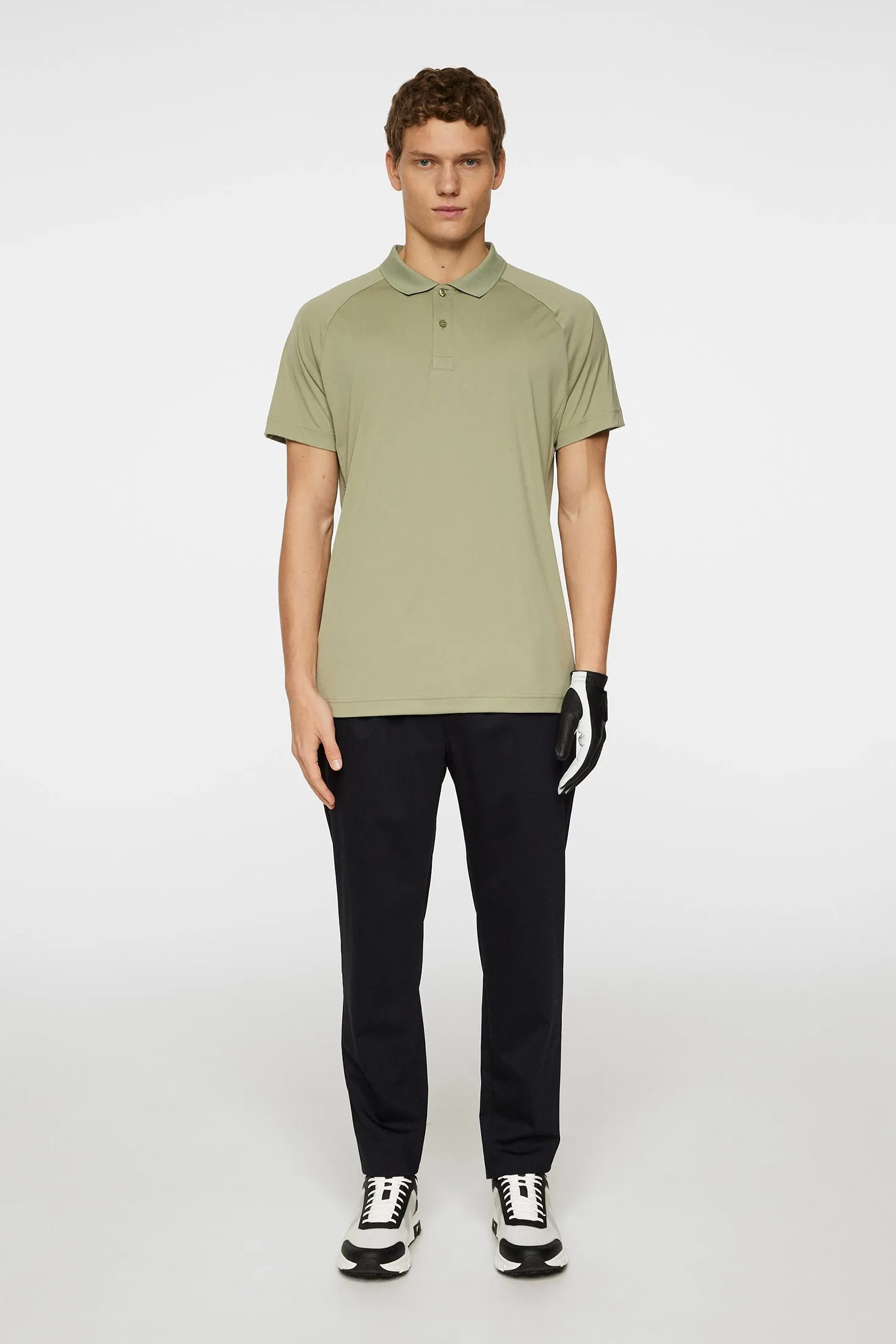 Sola Polo / Oil Green sold by J. Lindeberg product image thumbnail 5