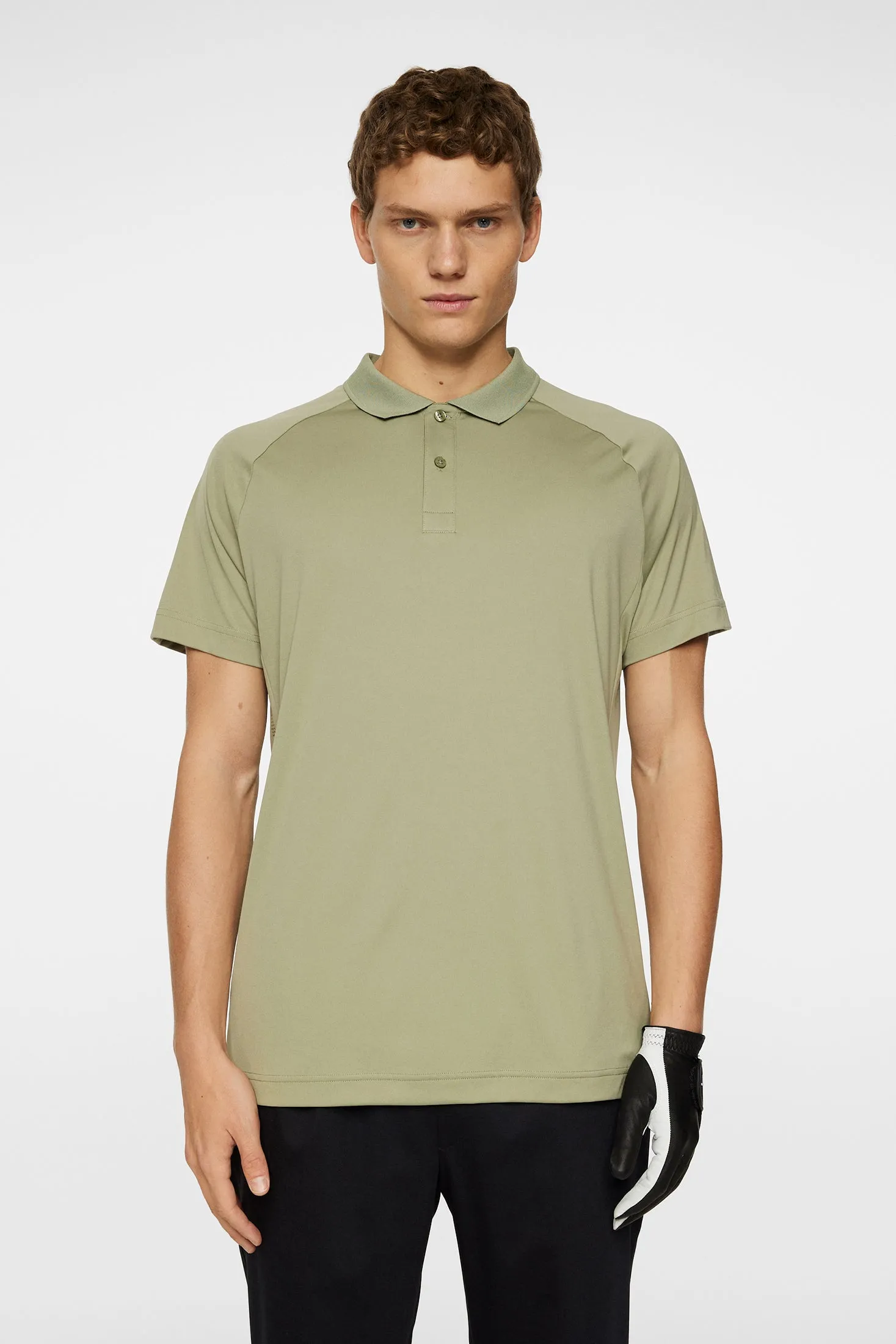 Sola Polo / Oil Green sold by J. Lindeberg product image thumbnail 3